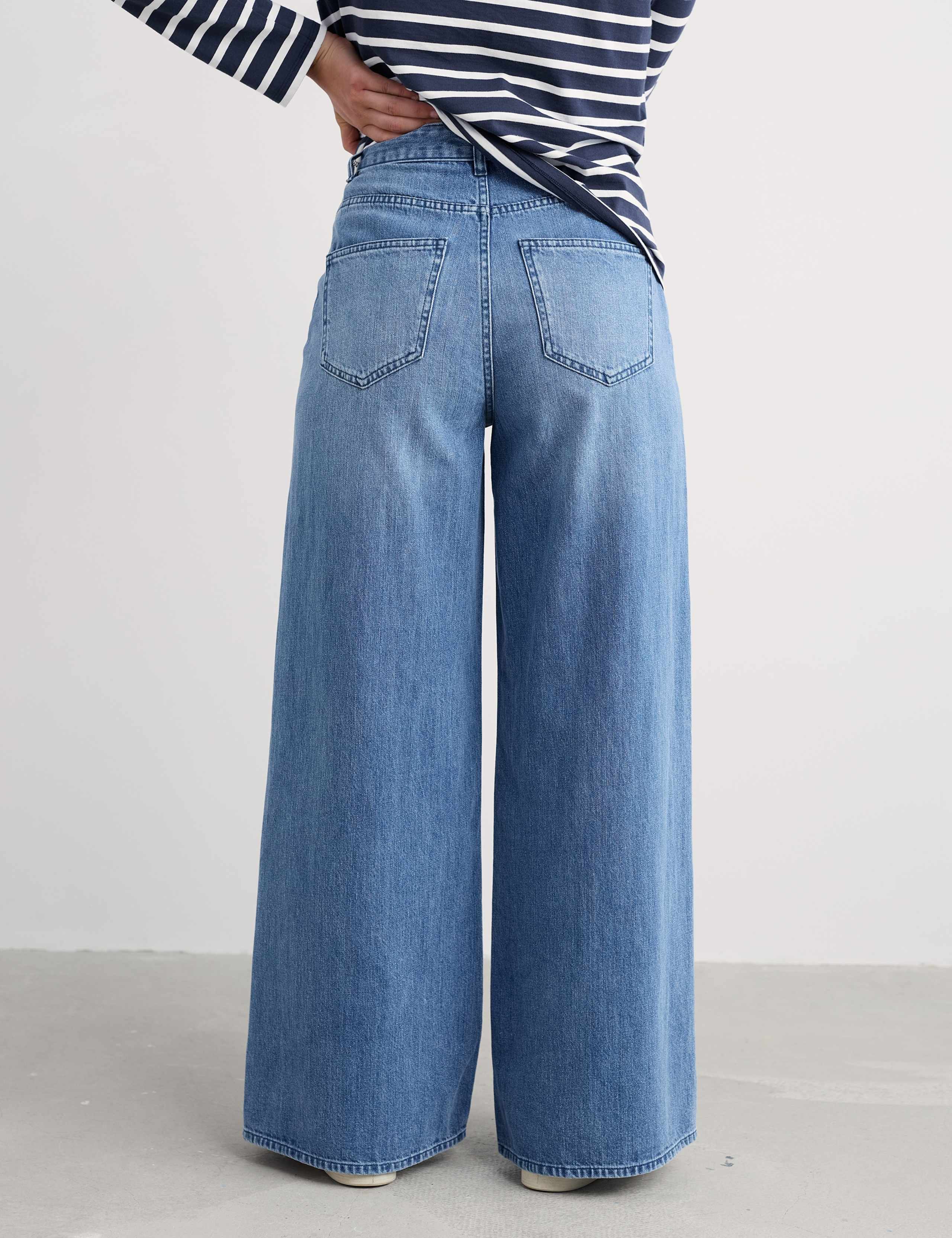 Mid Rise Wide Leg Jeans 5 of 5