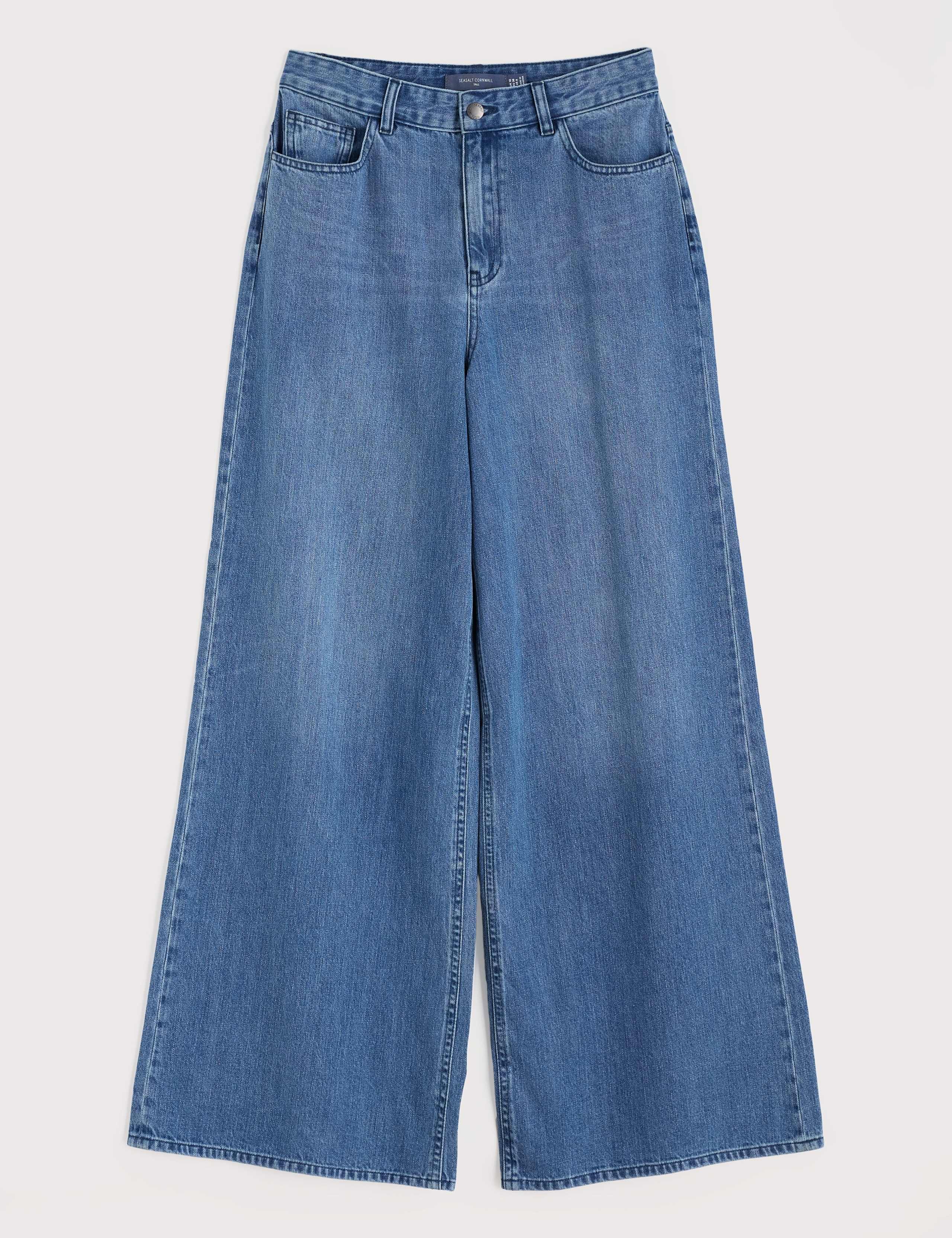 Mid Rise Wide Leg Jeans 2 of 5