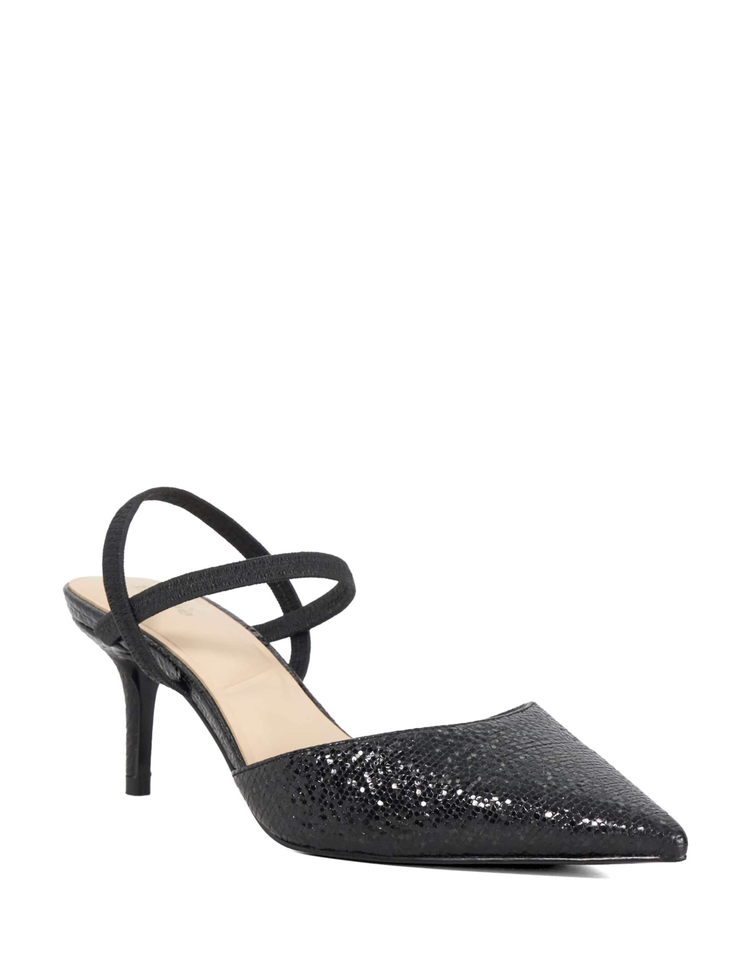 Snake Print Pointed Court Shoes 3 of 6