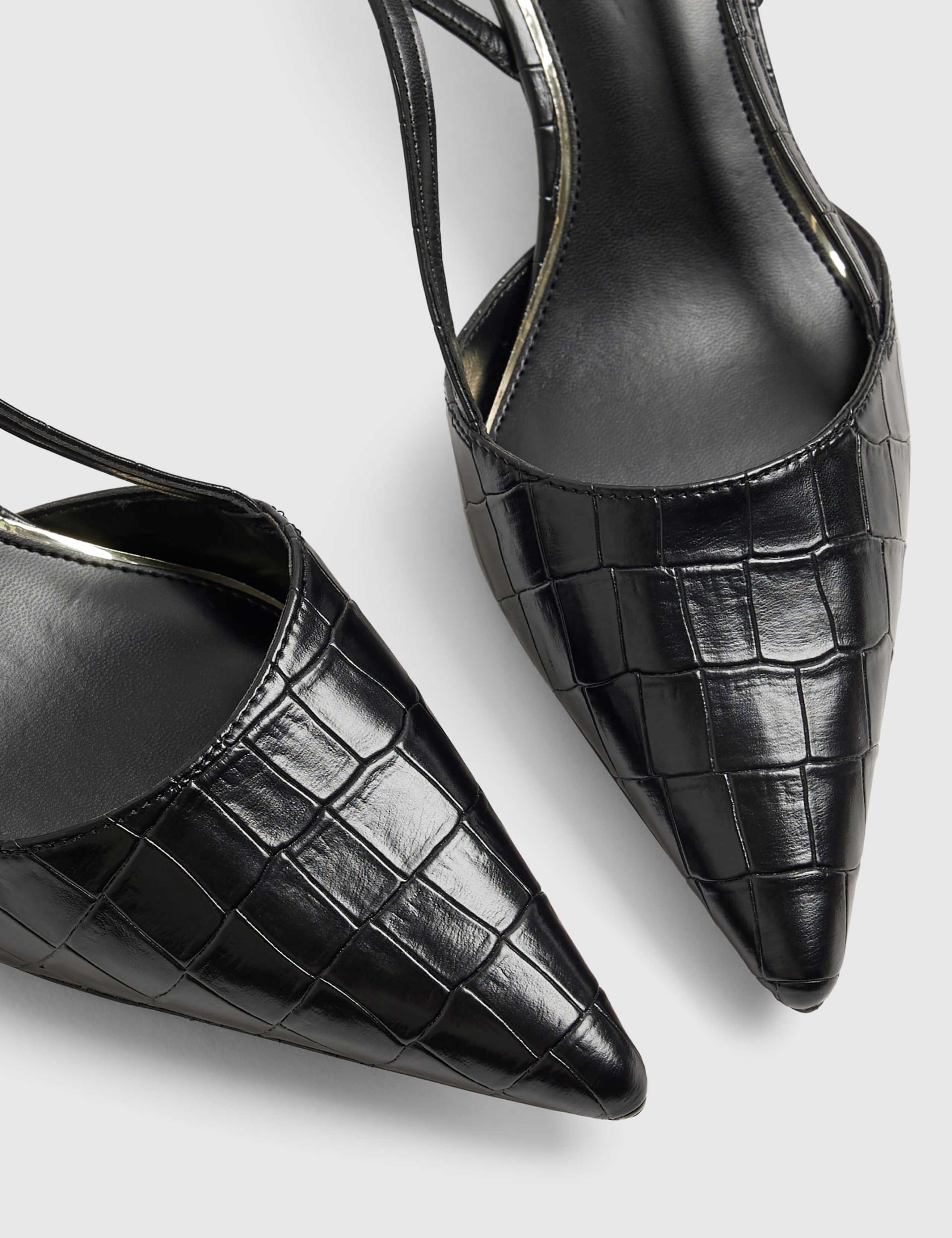 Kitten Heel Pointed Slingback Shoes 4 of 5