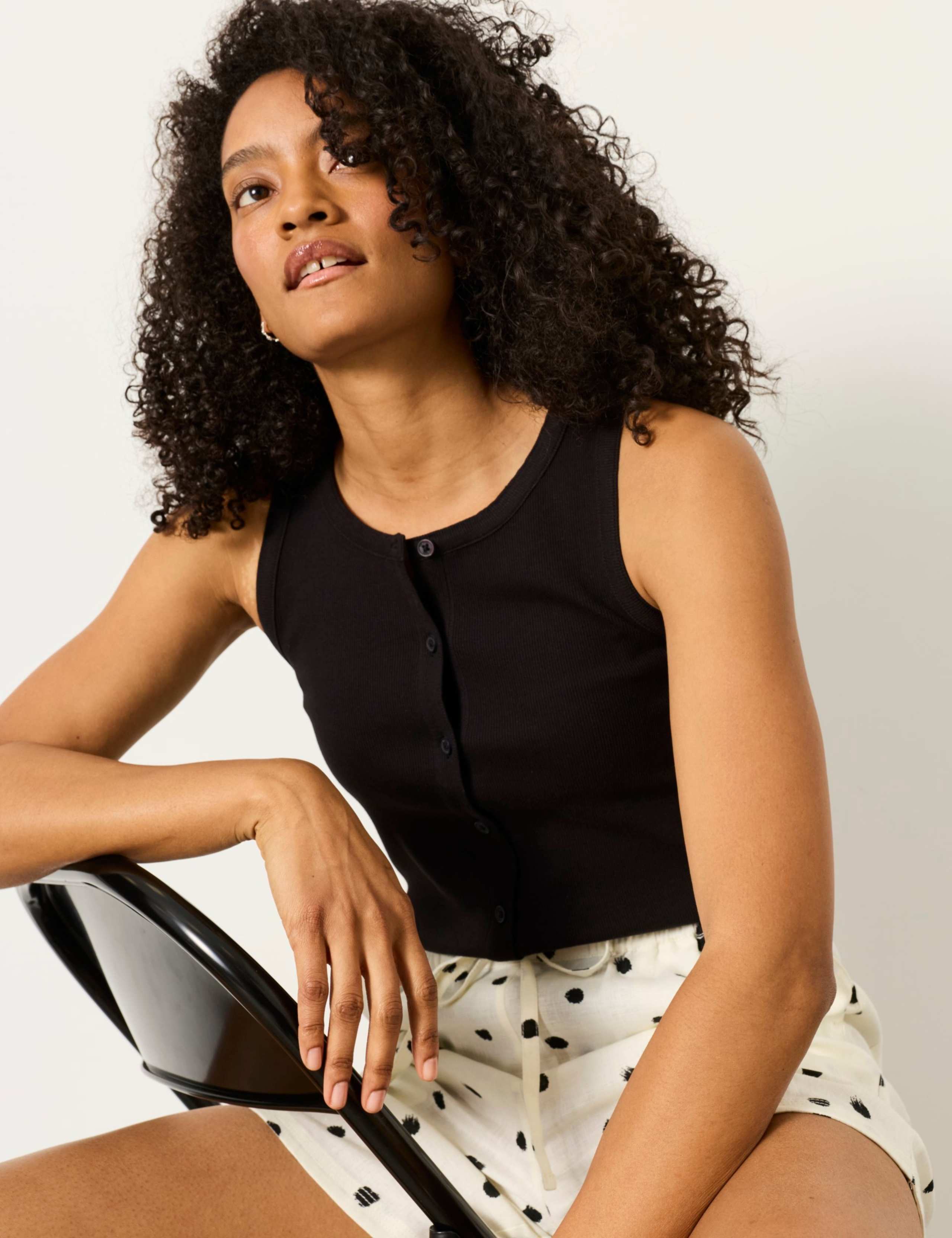 Cotton Rich Ribbed Vest 4 of 5