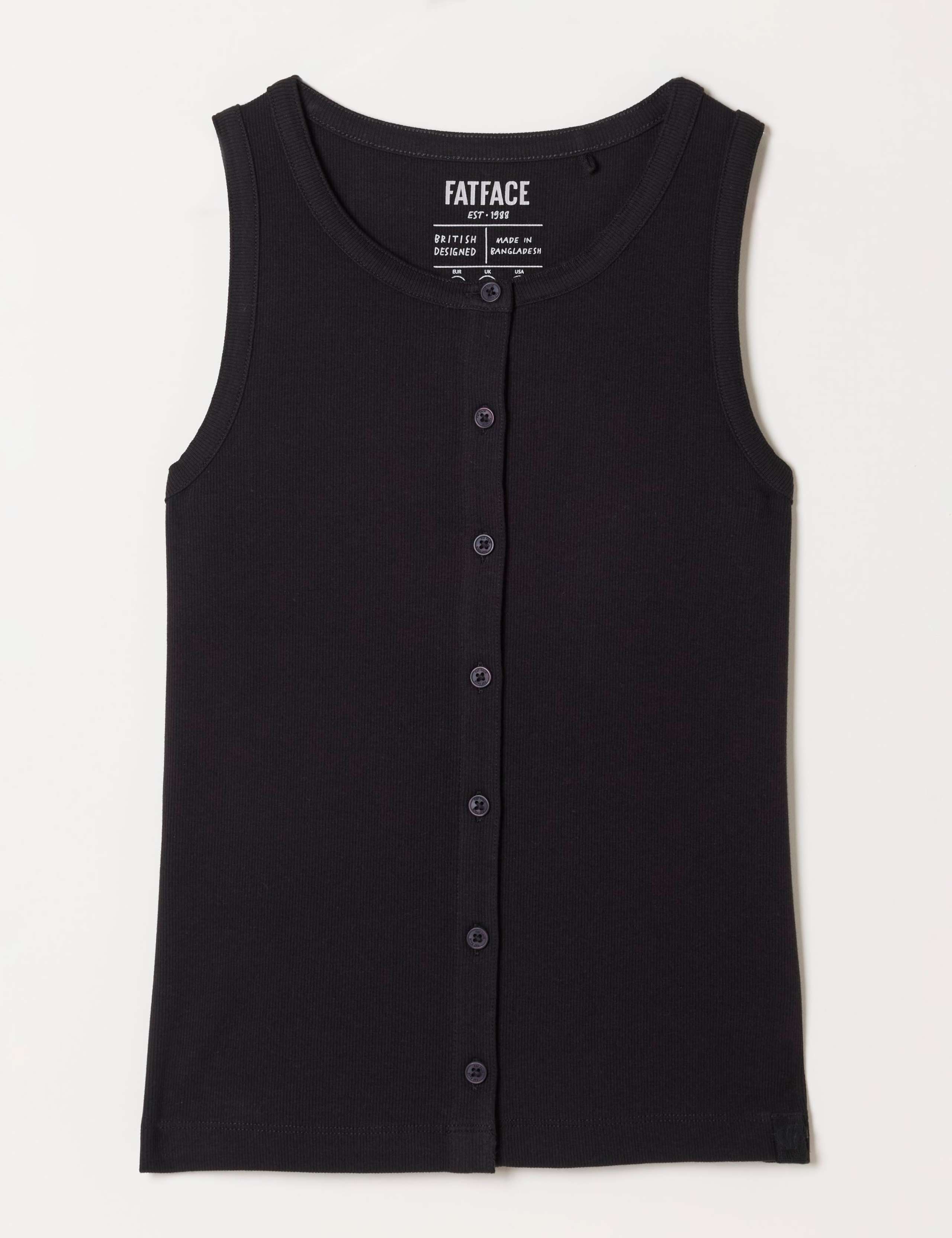 Cotton Rich Ribbed Vest 2 of 5