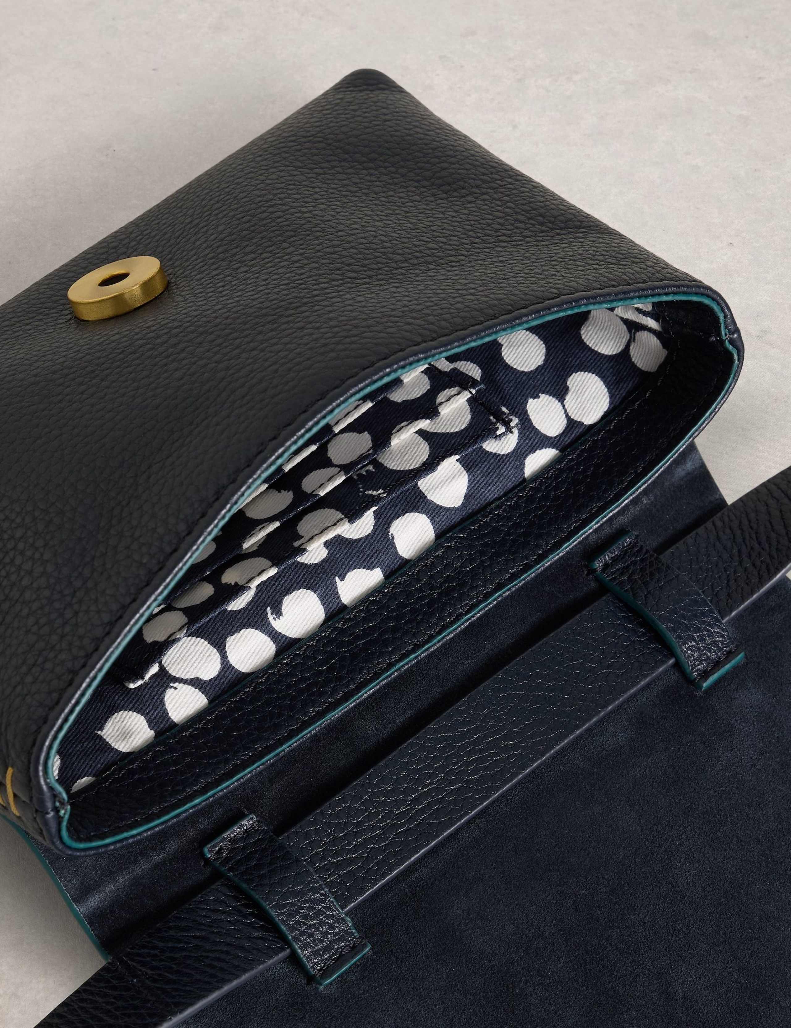 Leather Mini Landscape Shoulder Bag 2 of 4