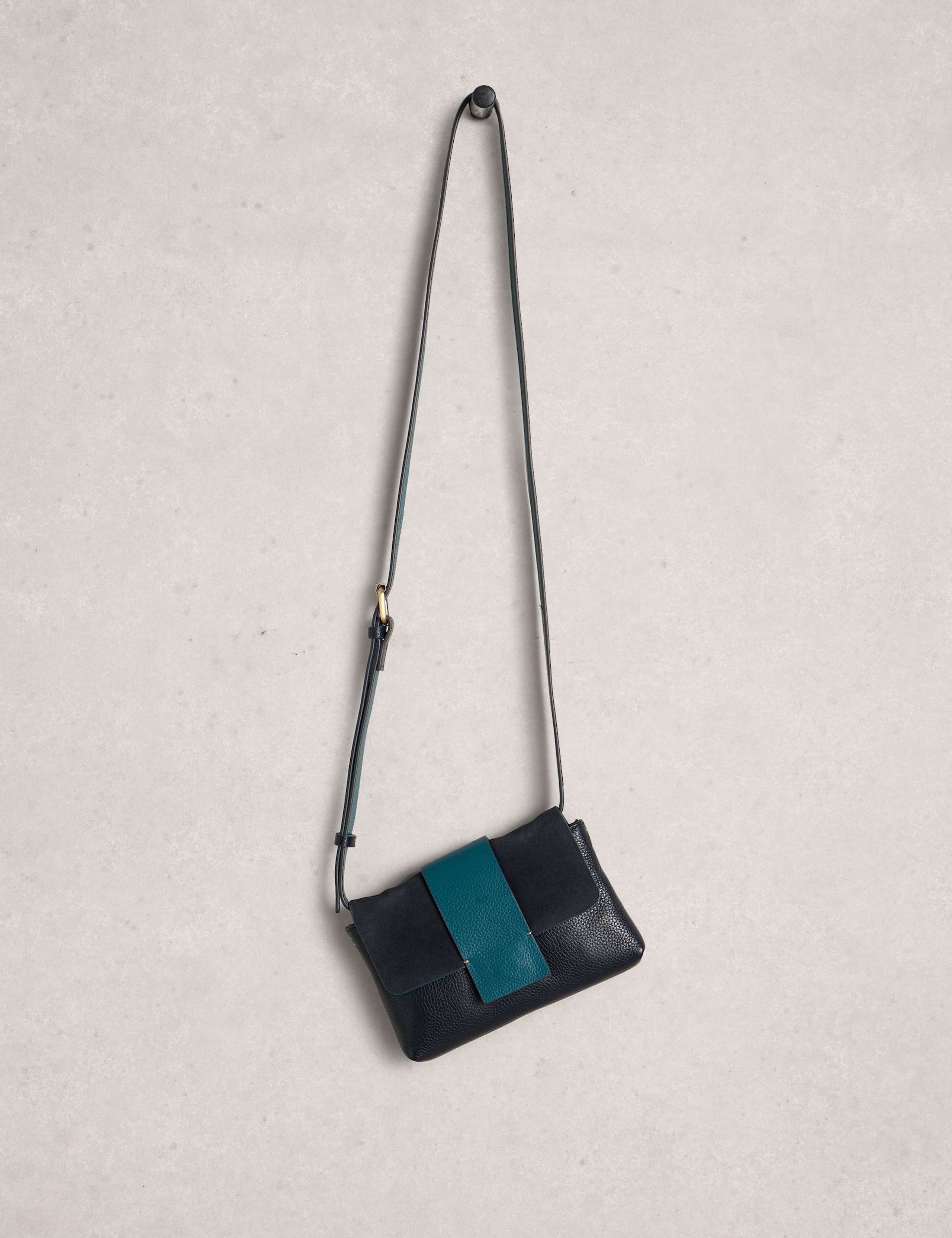Leather Mini Landscape Shoulder Bag 4 of 4