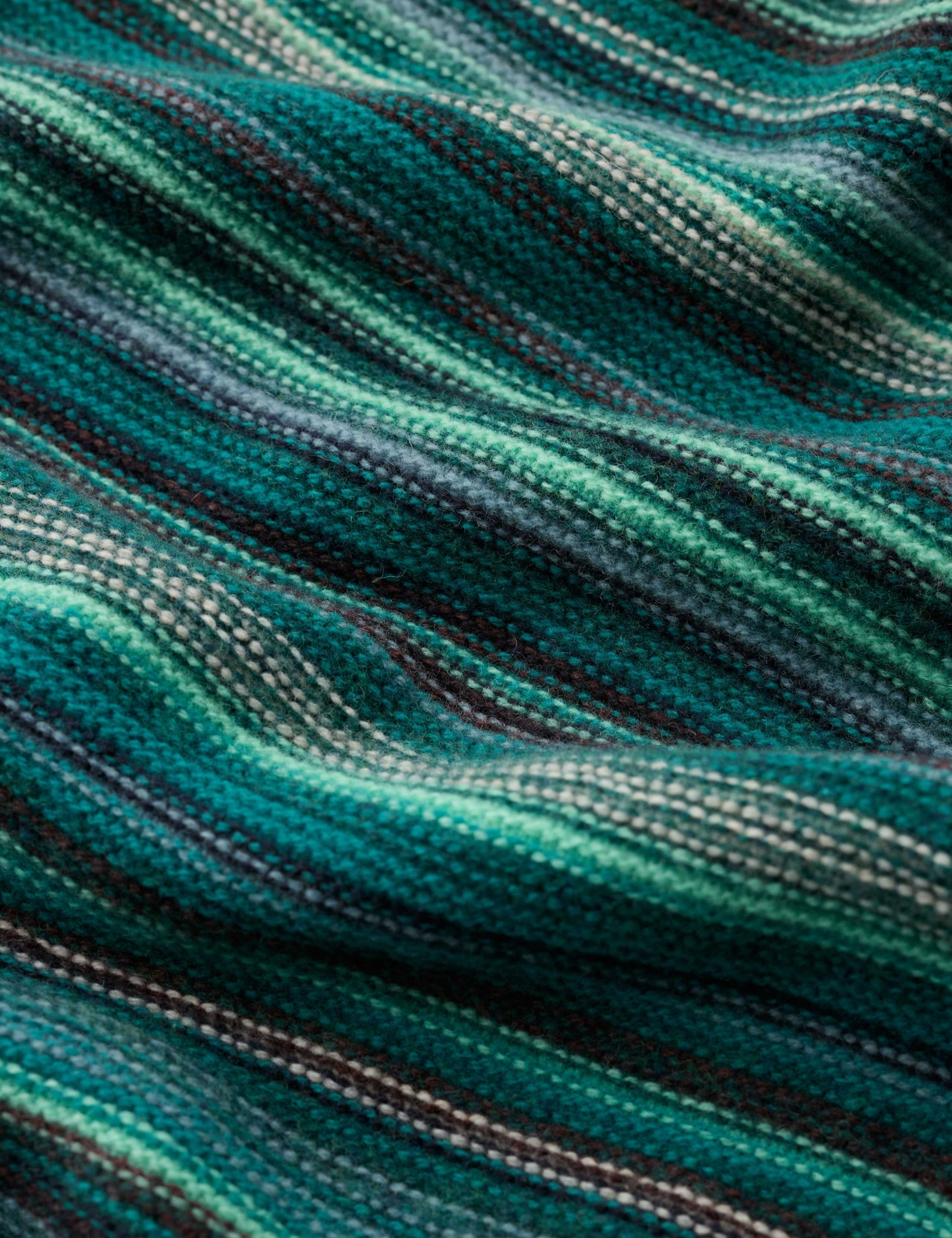 Merino Wool Rich Striped Snood 3 of 4