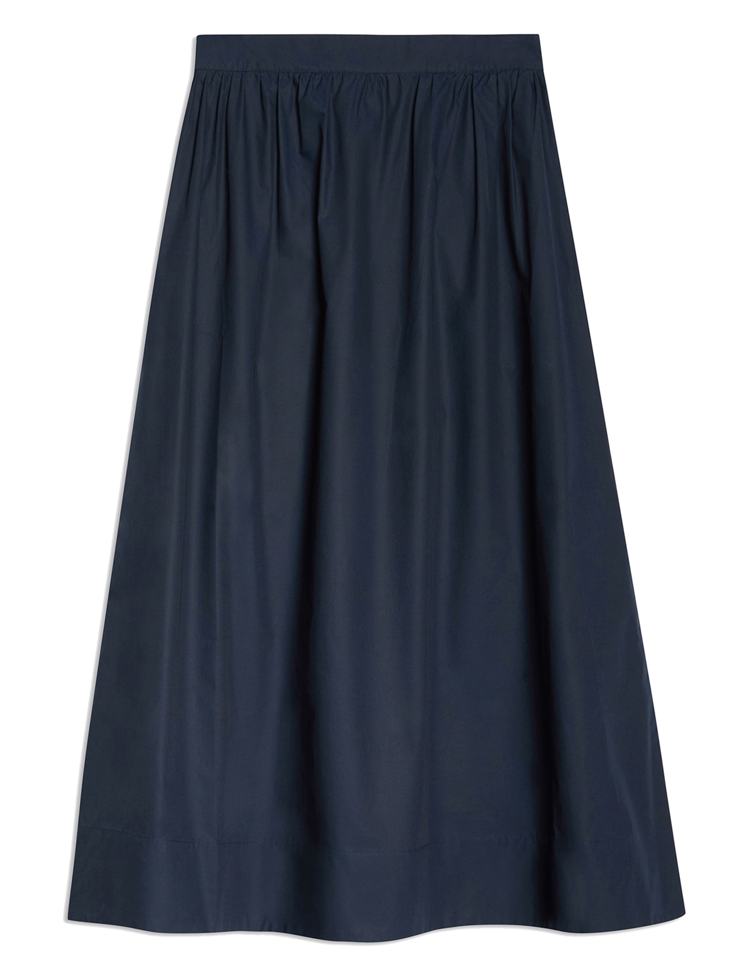 Pure Cotton Midaxi A-Line Skirt 2 of 5