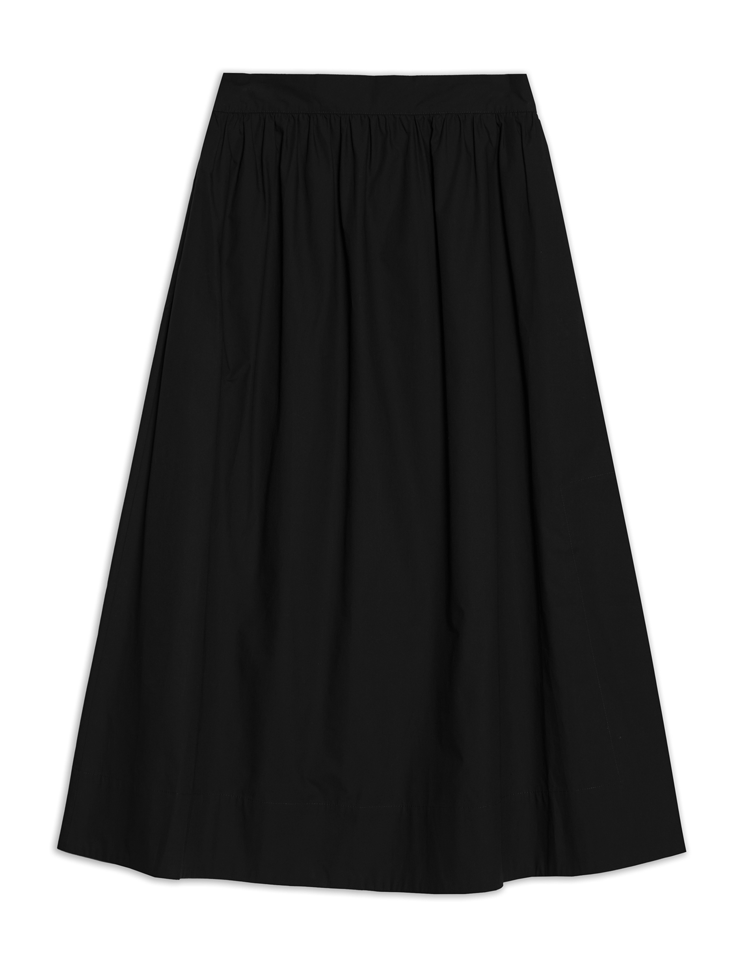 Pure Cotton Midaxi A-Line Skirt 2 of 6