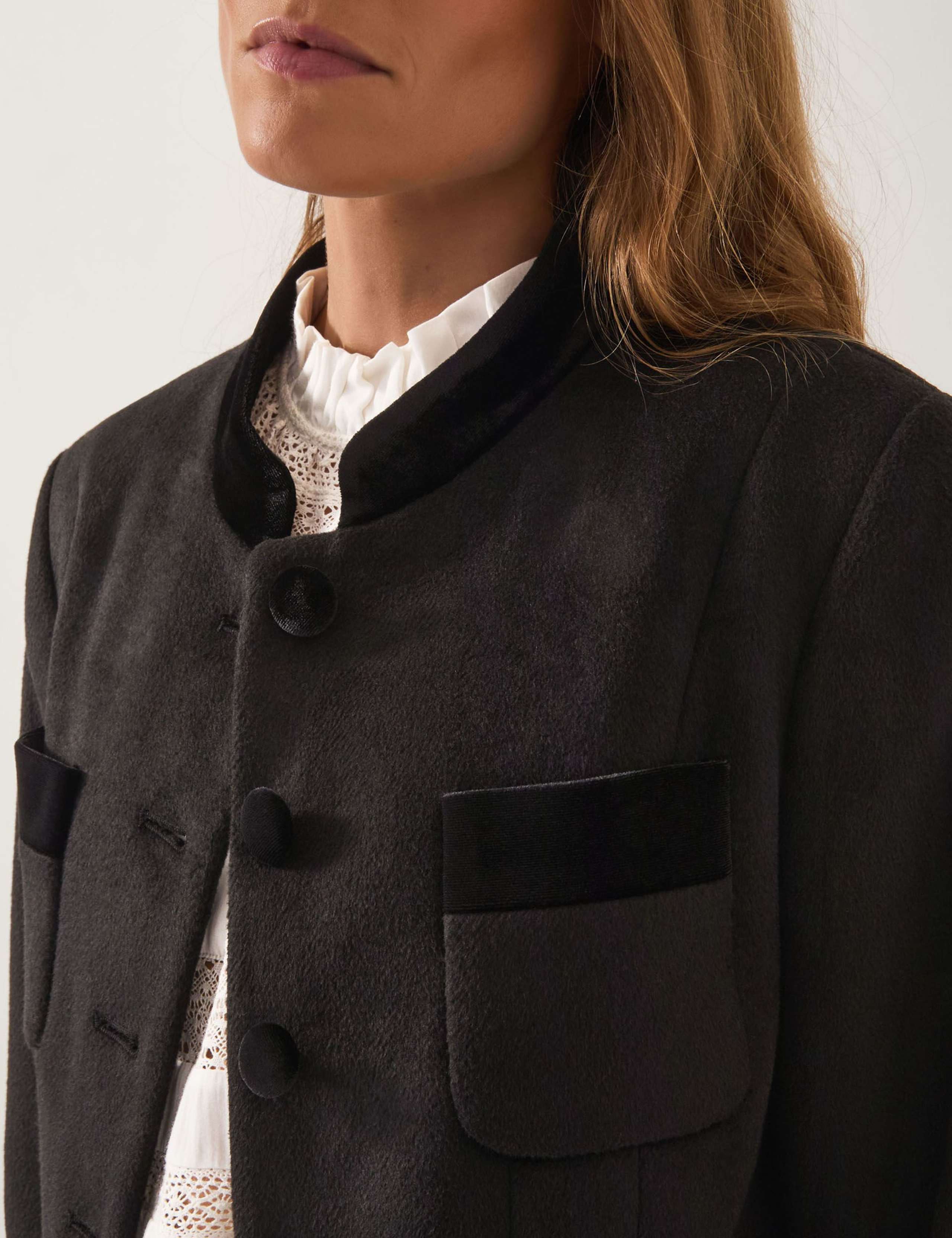 High Neck Utility Coat 5 of 5