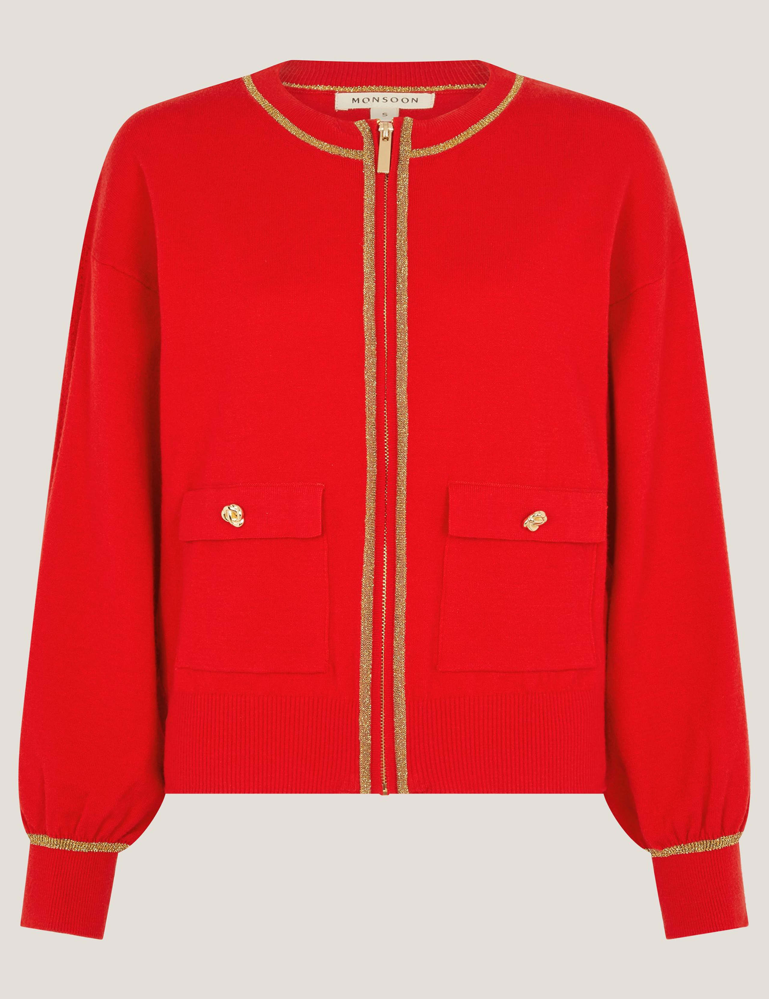 Knitted Bomber Jacket 2 of 5