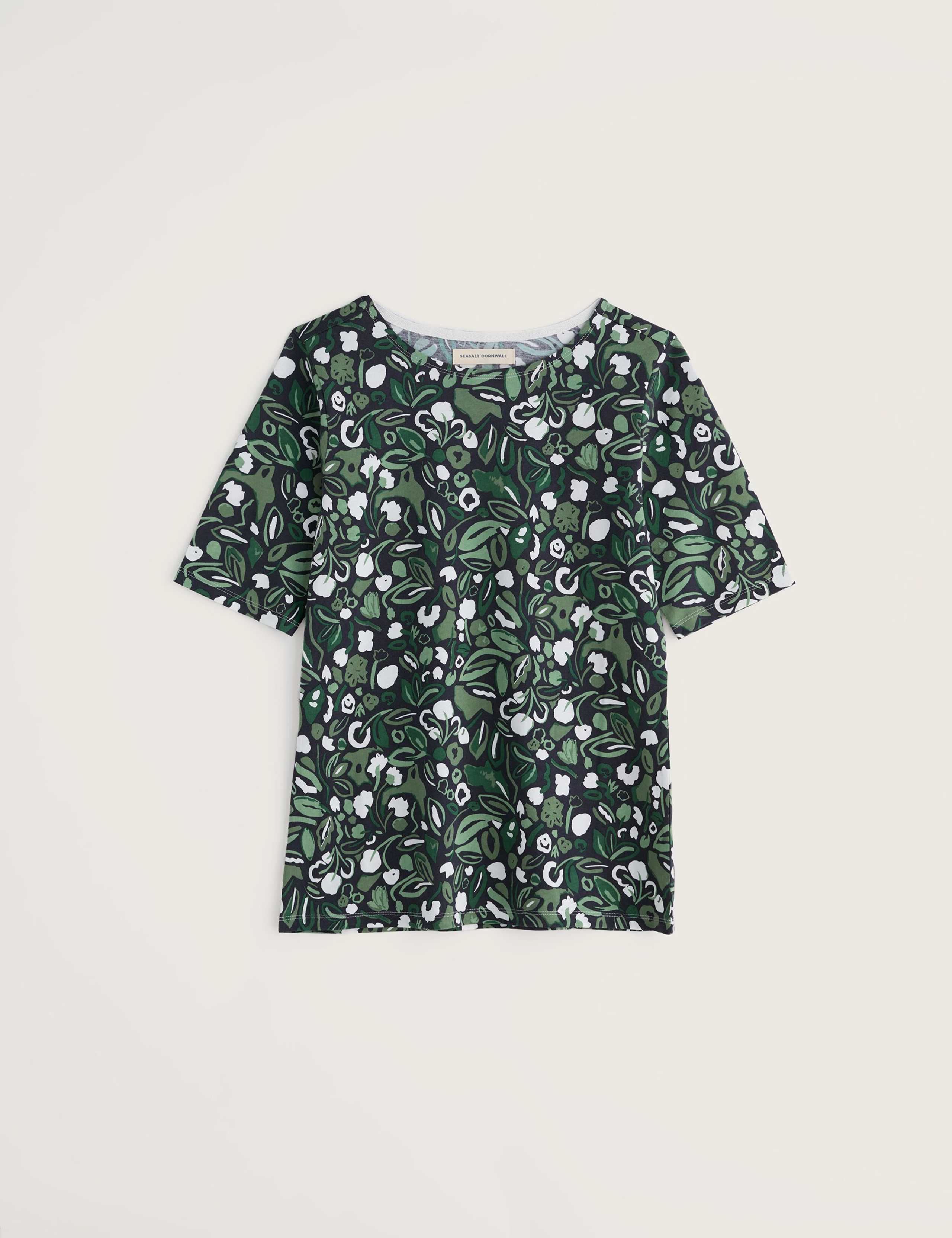Pure Cotton Floral T-Shirt 2 of 5