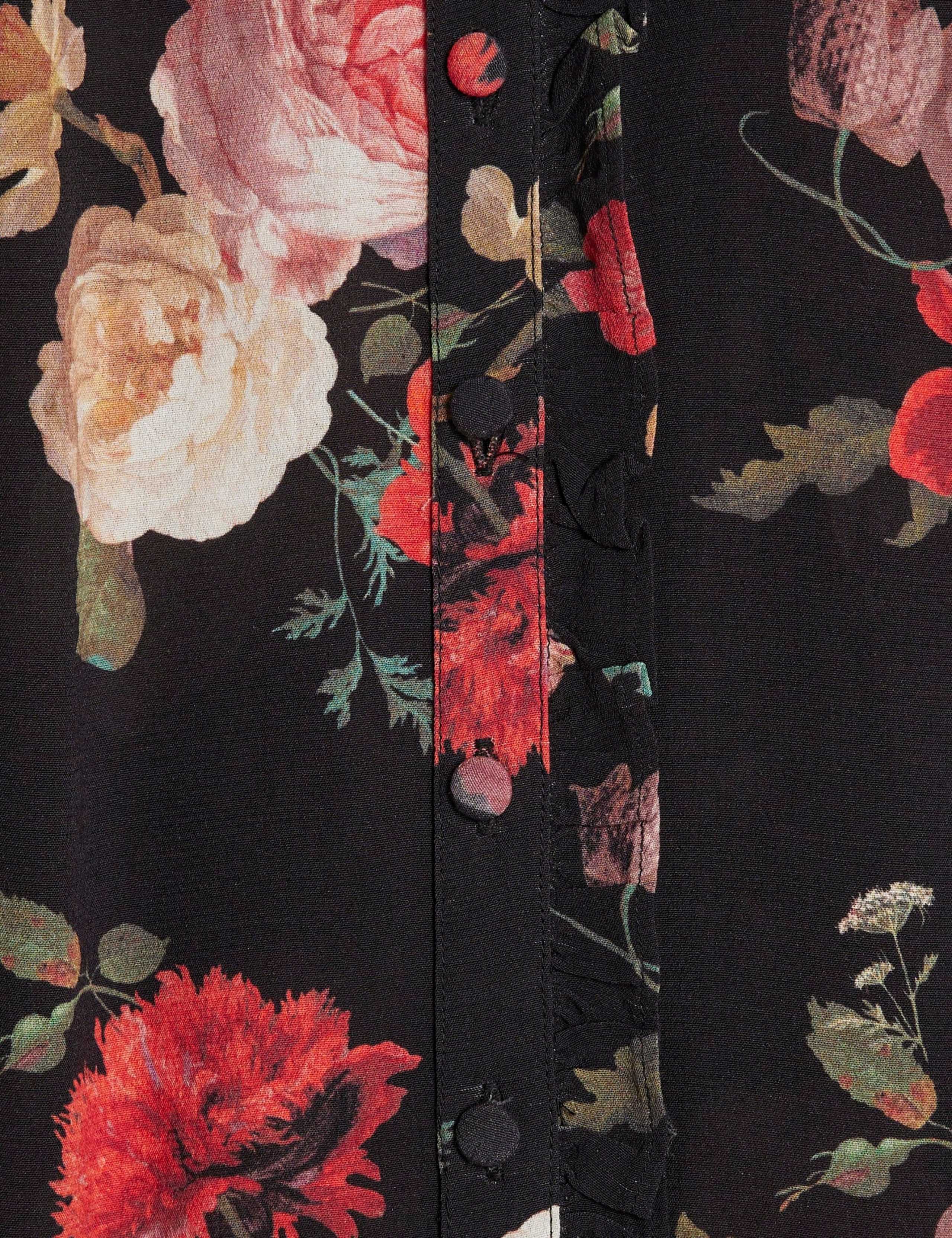 Floral High Neck Ruffle Blouse 3 of 6