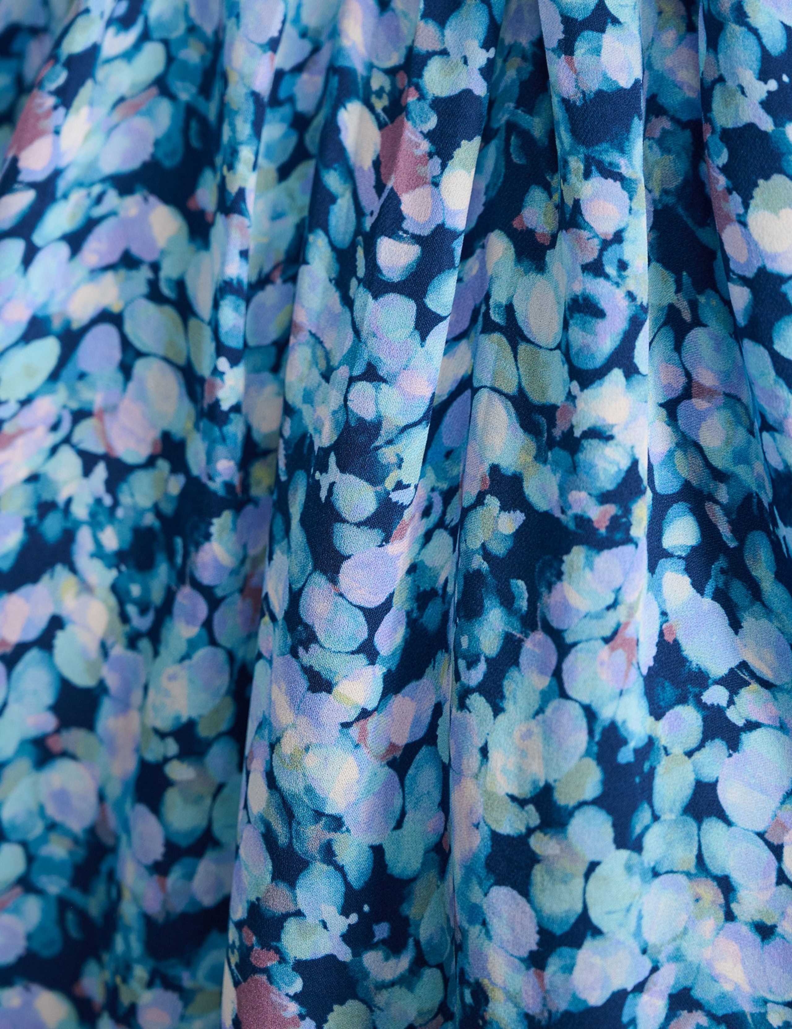 Pure Silk Sequin Print Top 6 of 6