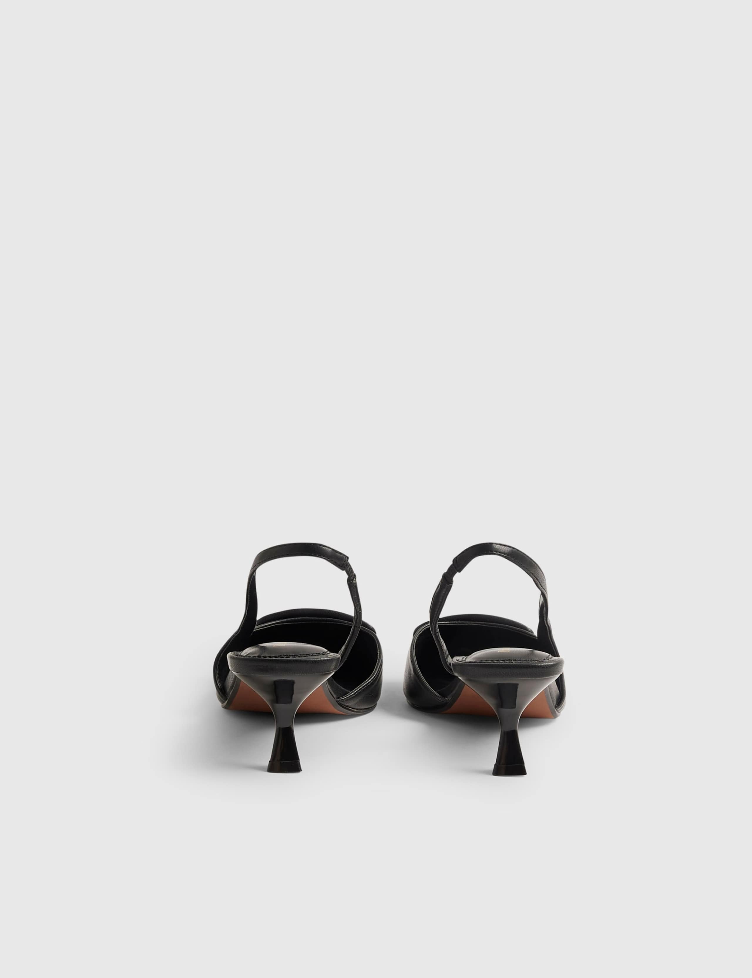 Kitten Heel Pointed Slingback Shoes 5 of 5