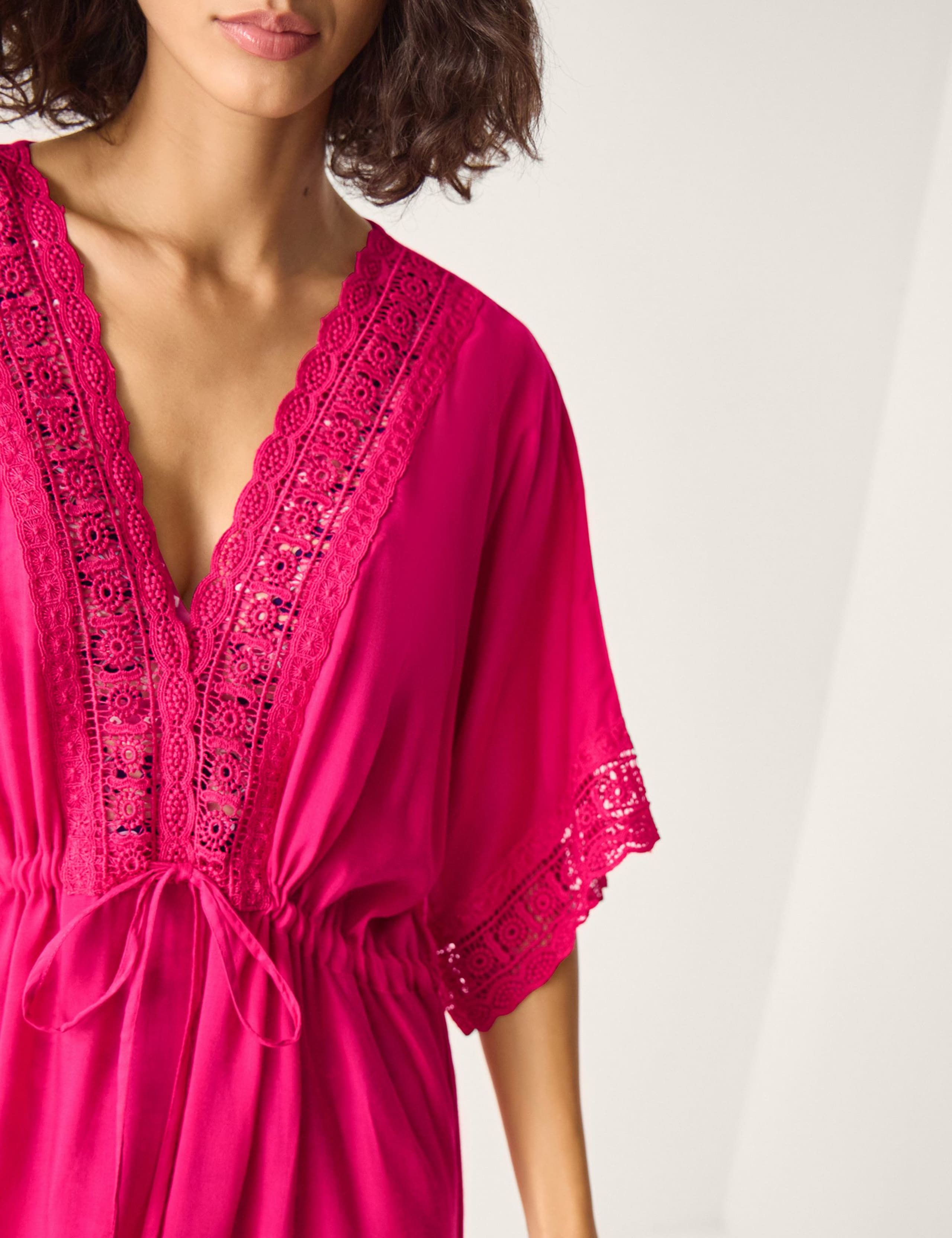 Pure Modal V-Neck Beach Cover Up 4 of 5