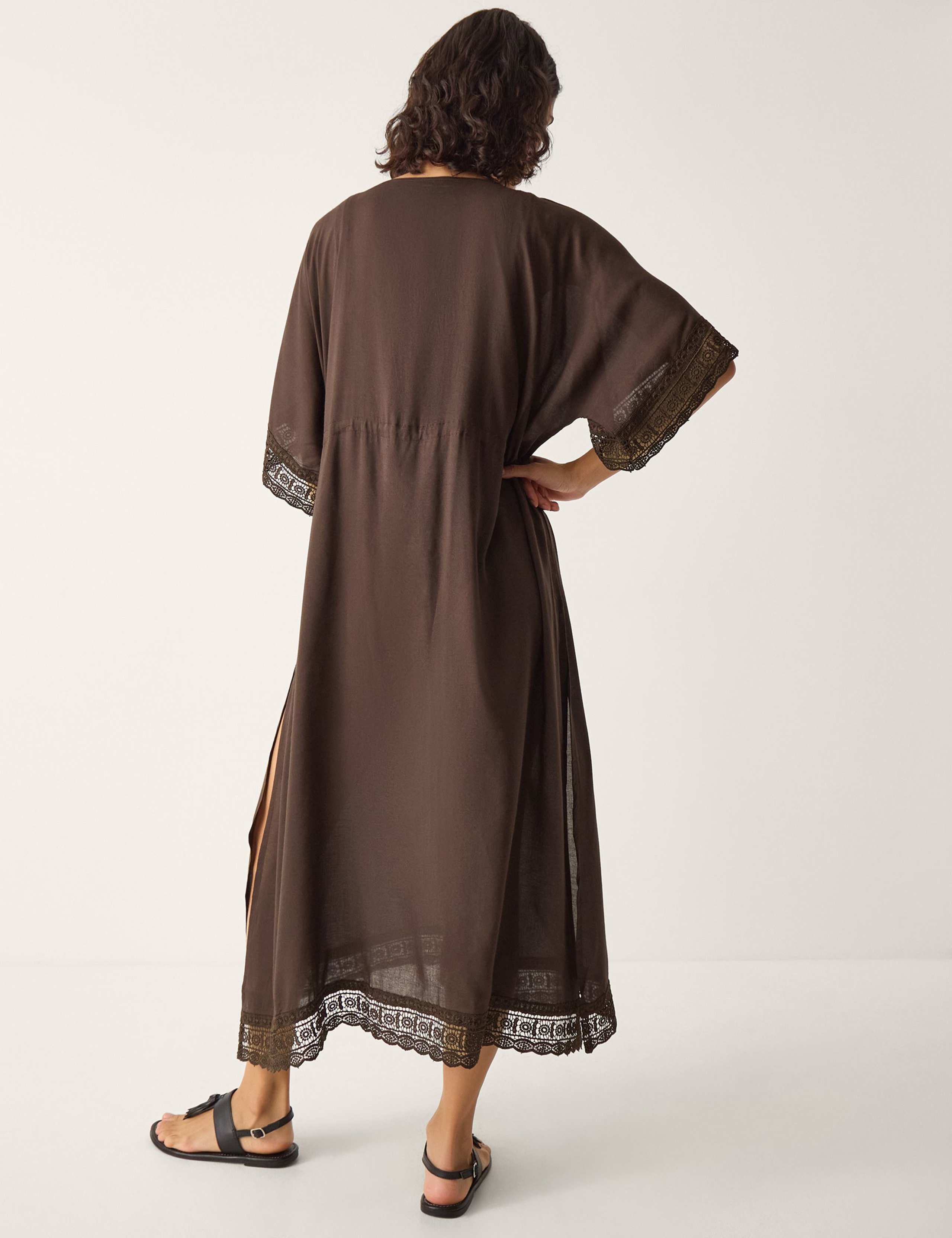 Pure Modal V-Neck Beach Cover Up 4 of 5