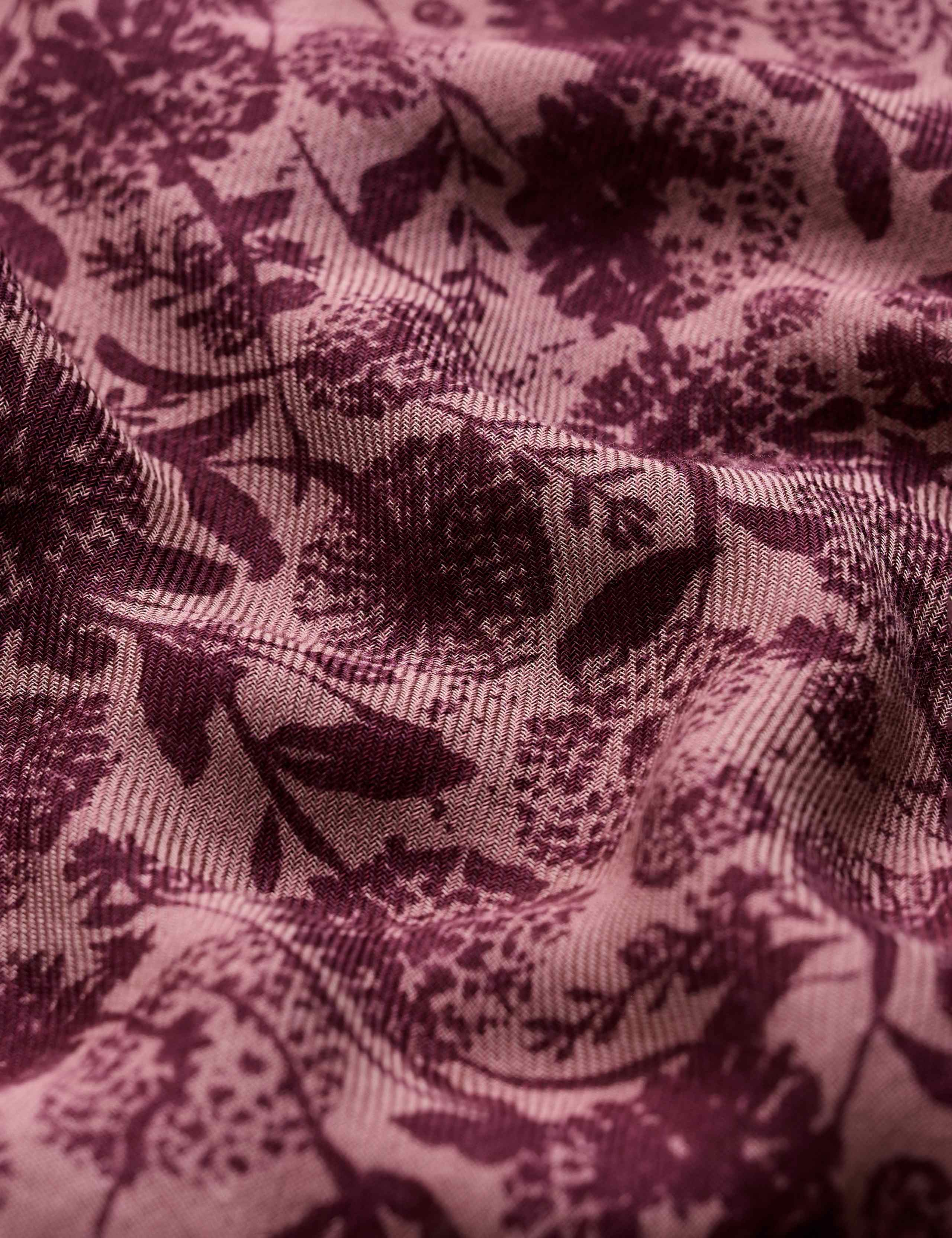 Floral Print Pull On Snood with Modal 3 of 4