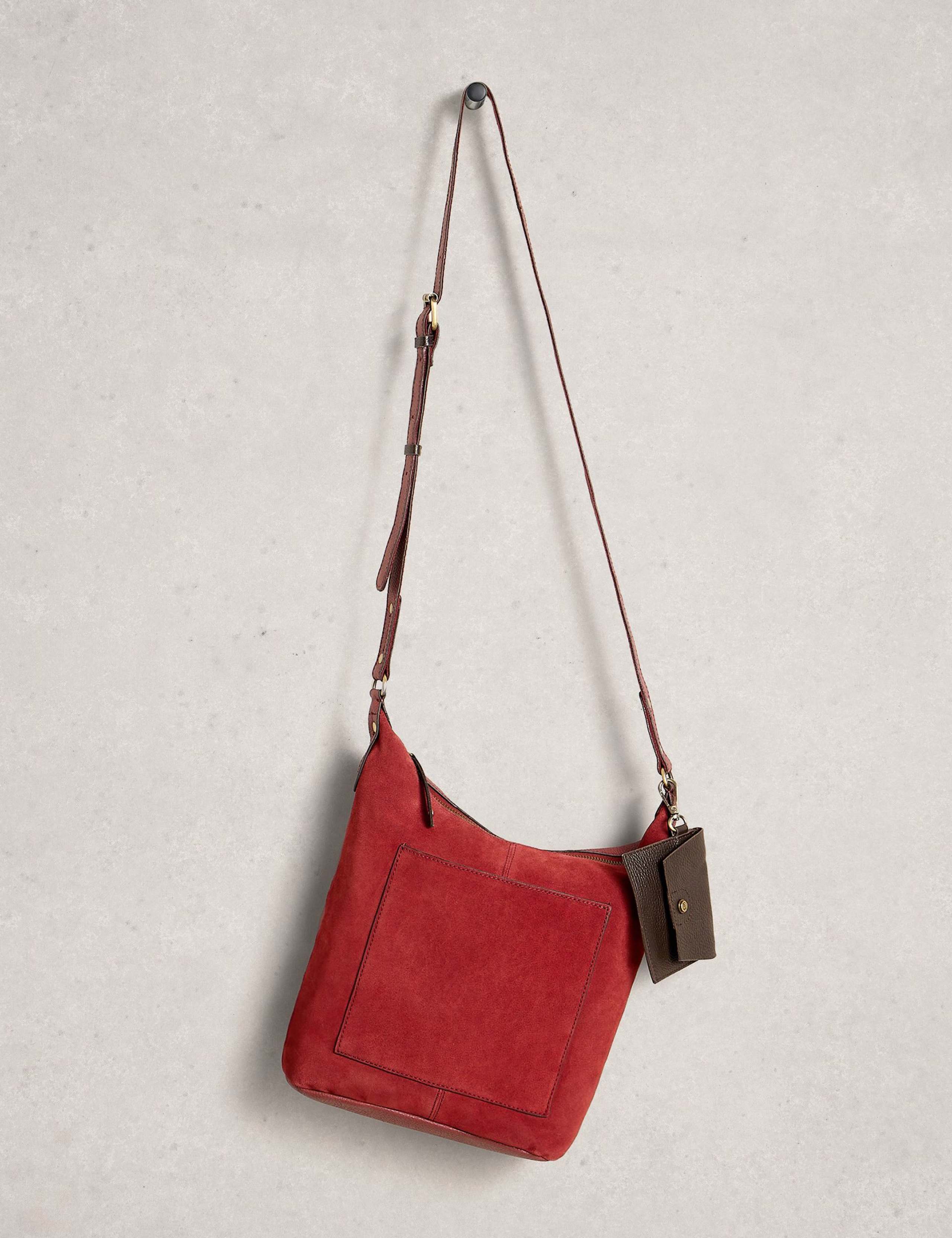 Suede Cross Body Bag 4 of 4