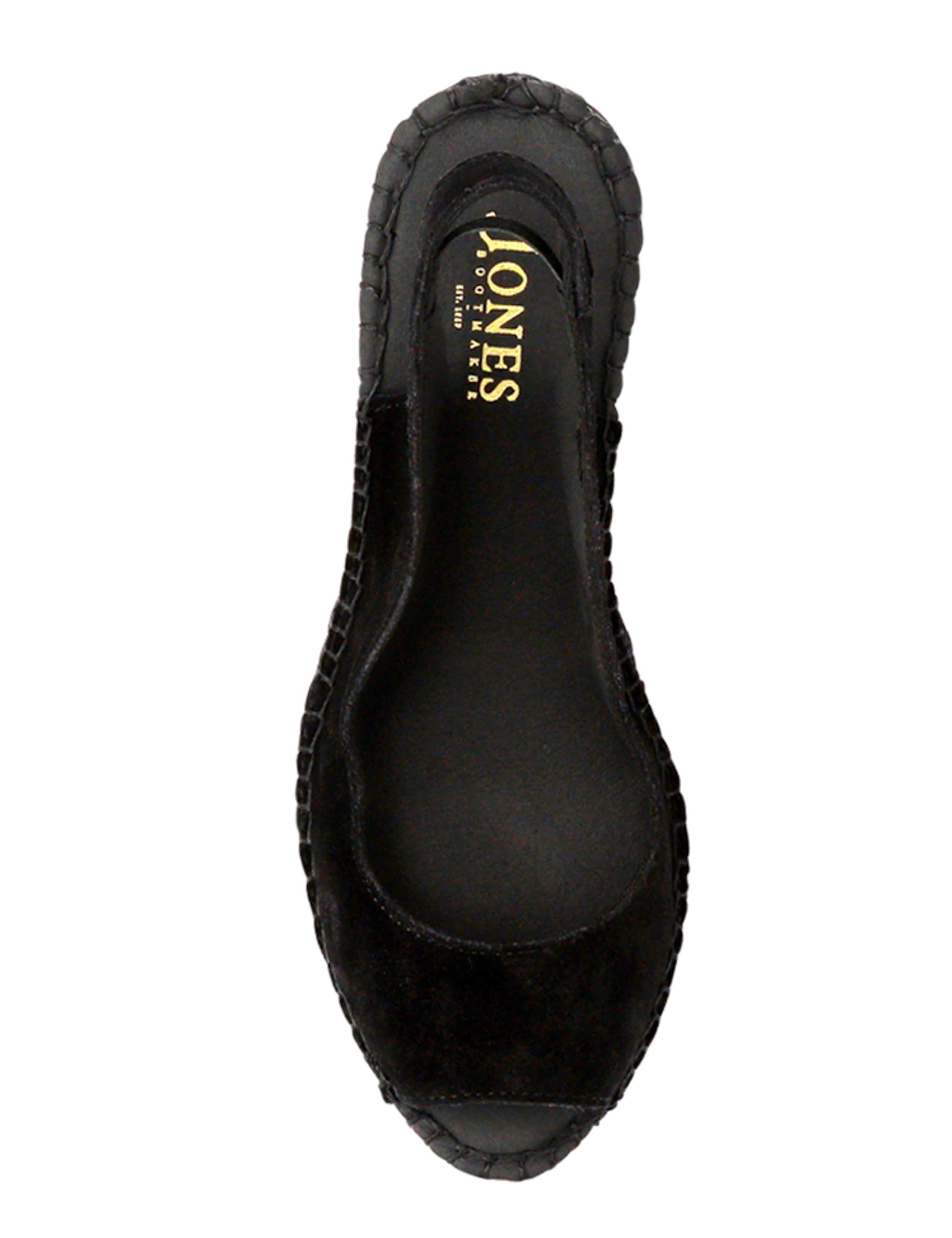 Standard Fit Suede Wedge Open Toe Espadrilles 3 of 6