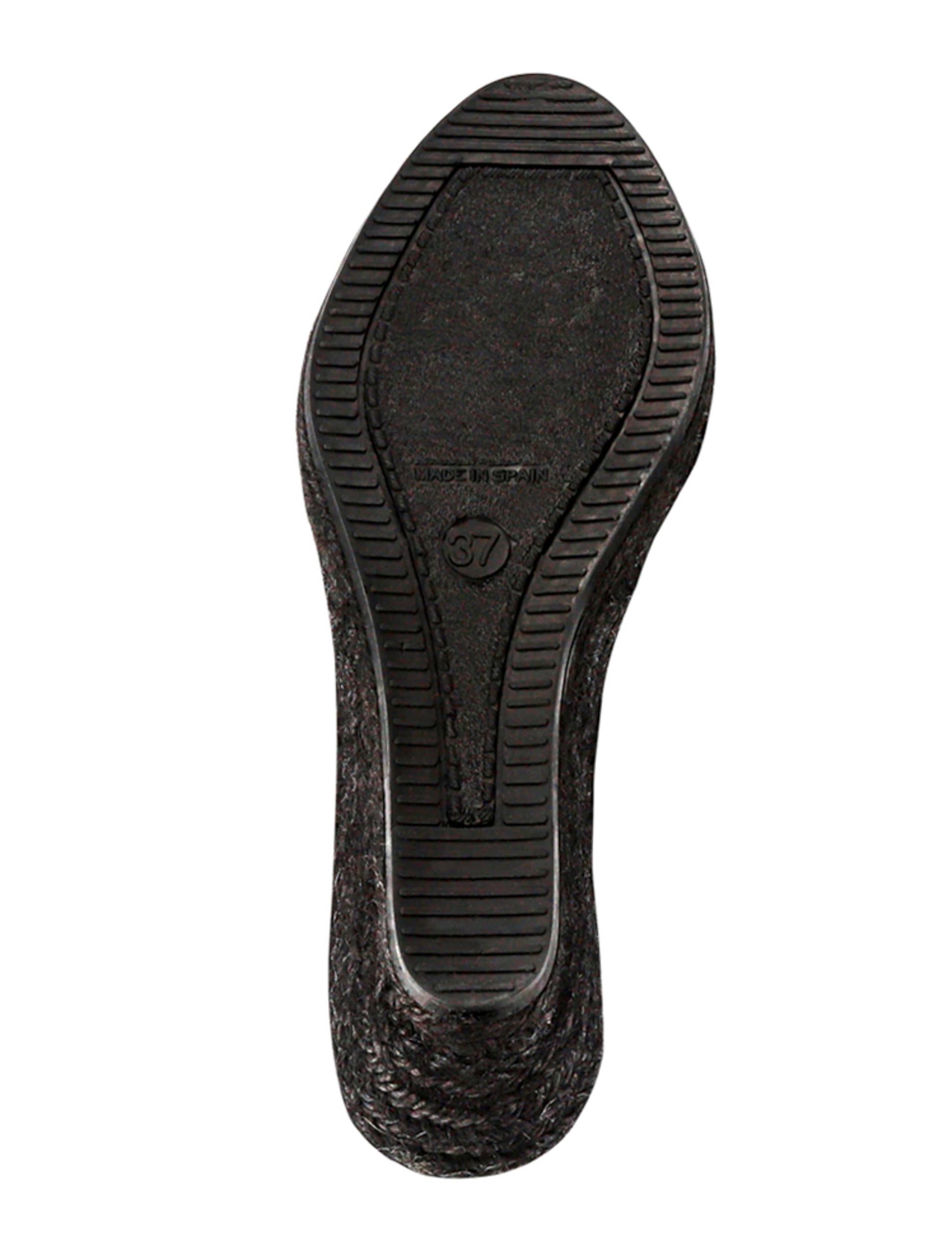 Standard Fit Suede Wedge Open Toe Espadrilles 5 of 6