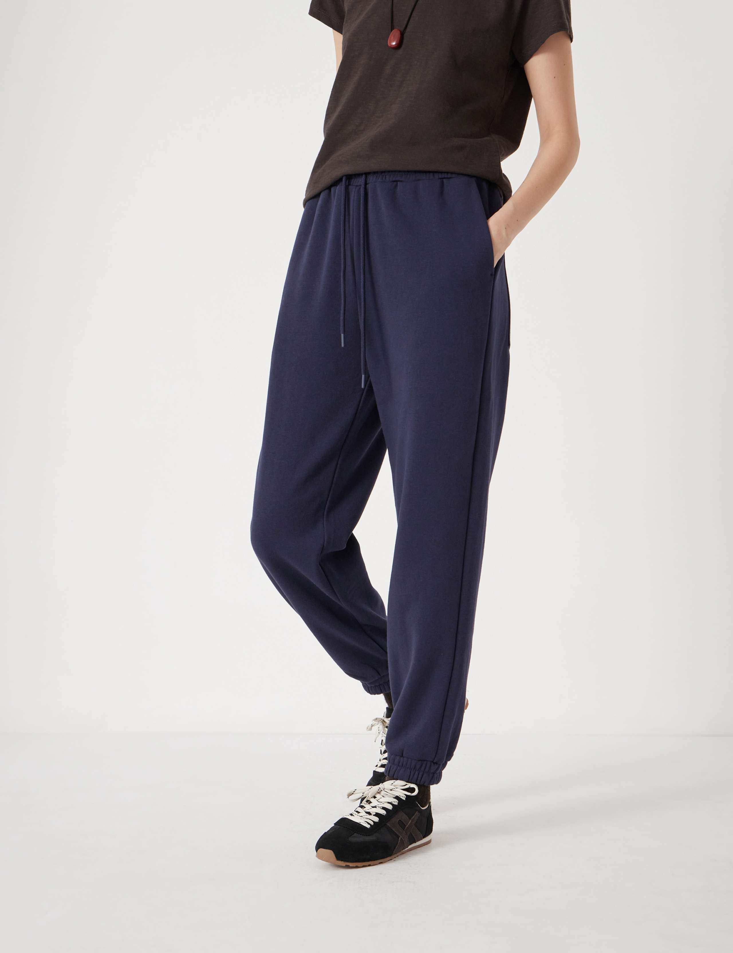 Cotton Rich Drawstring Cuffed Joggers 2 of 4