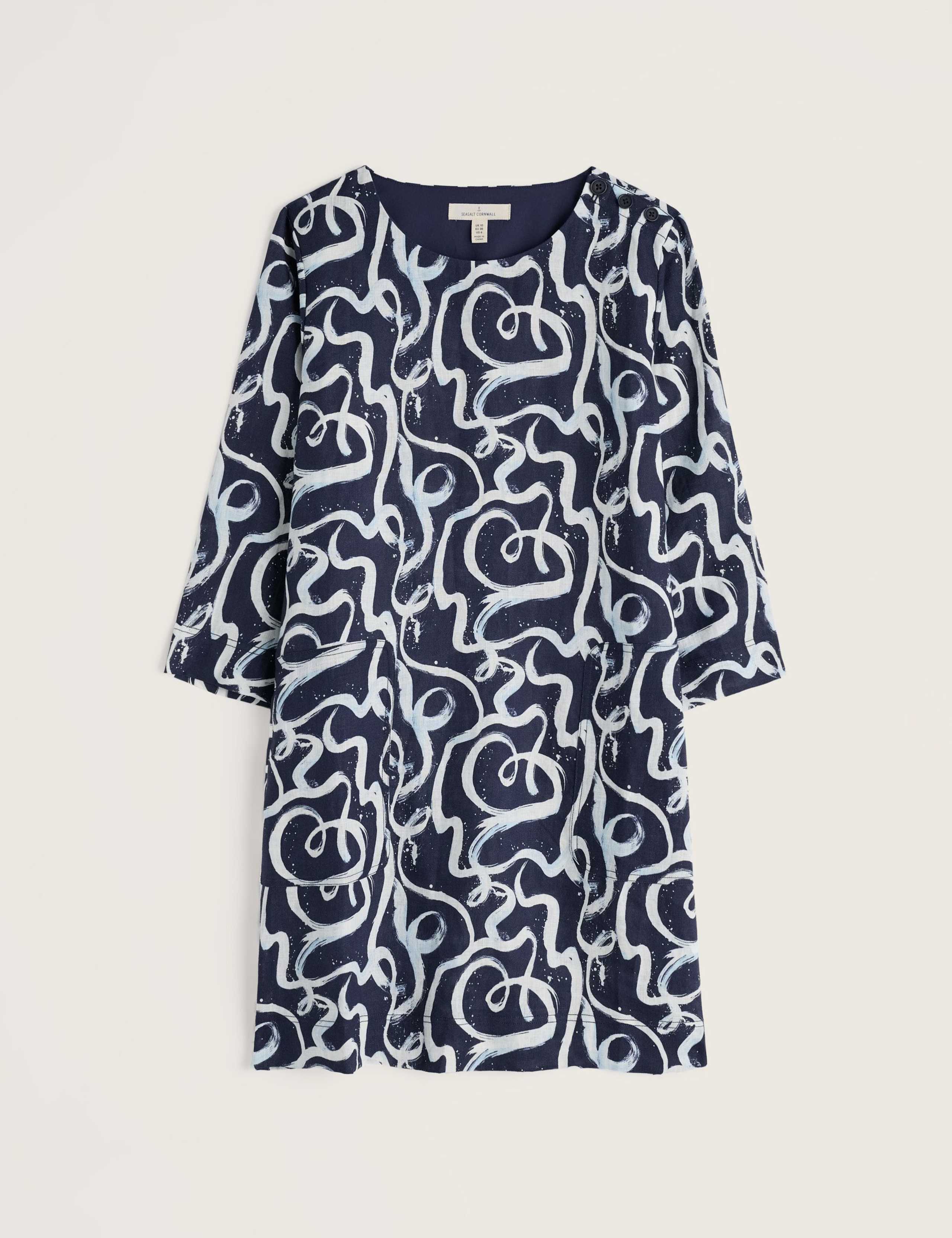 Pure Linen Printed Tunic 2 of 5