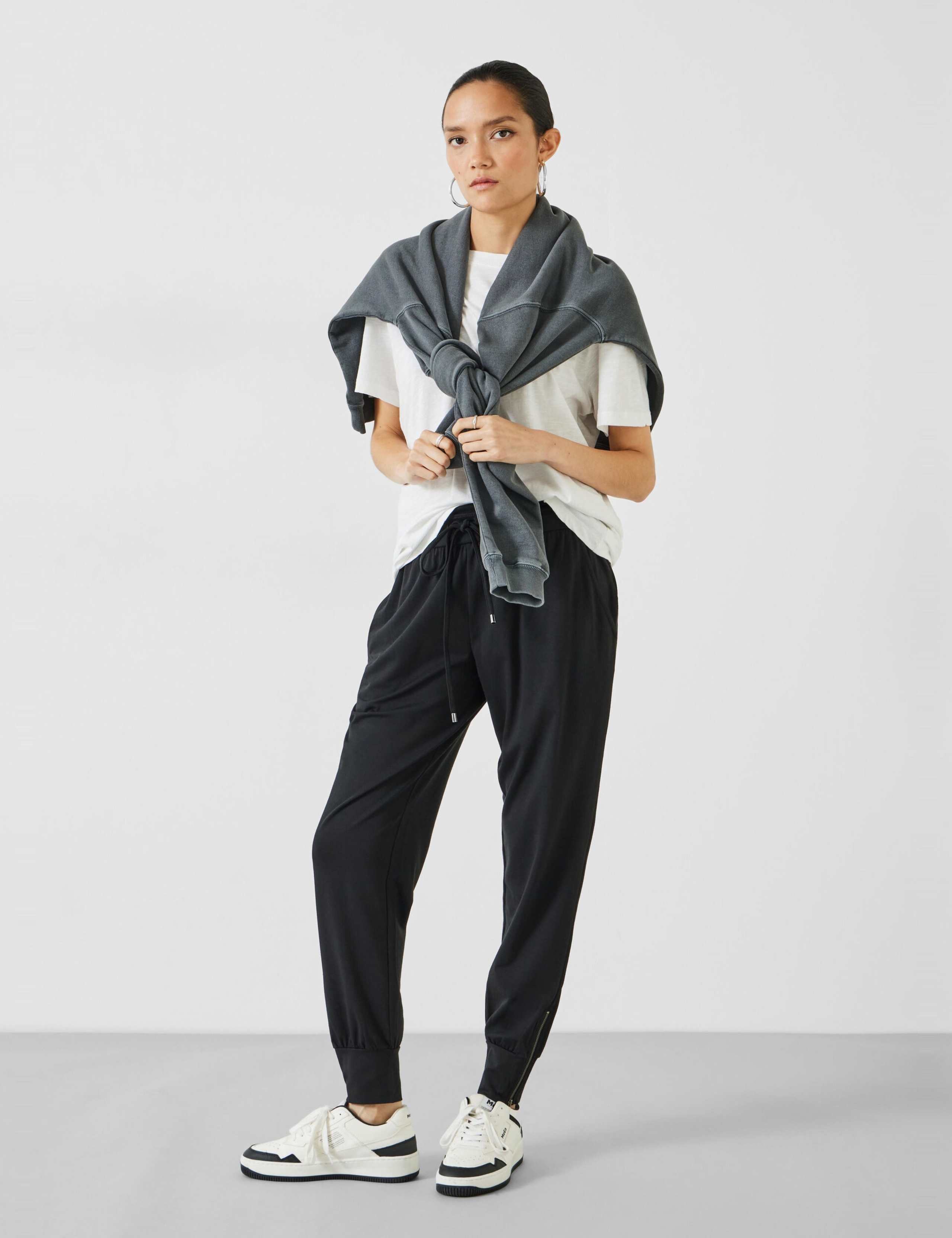 Modal Blend Tapered Cuffed Joggers 2 of 4