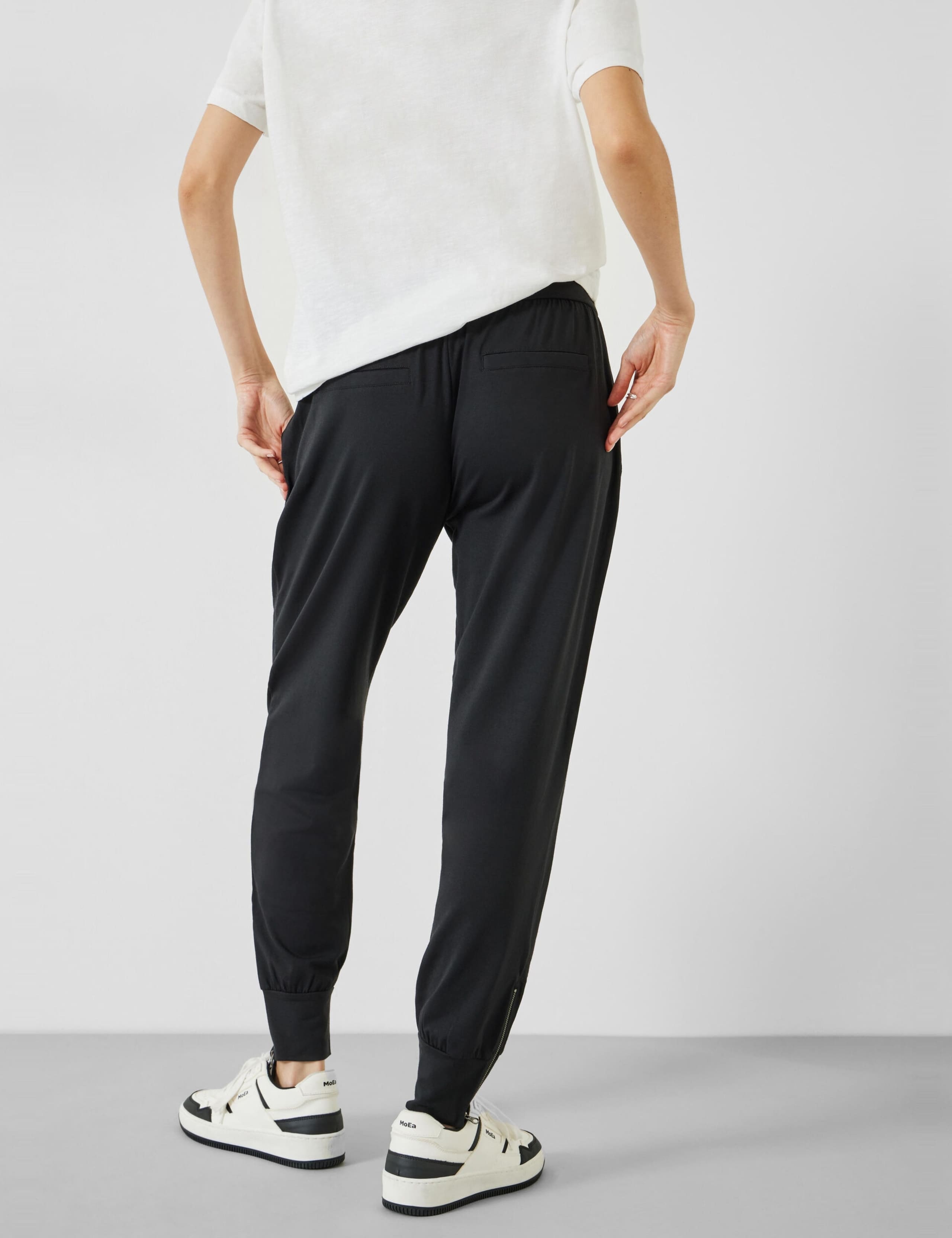 Modal Blend Tapered Cuffed Joggers 3 of 4