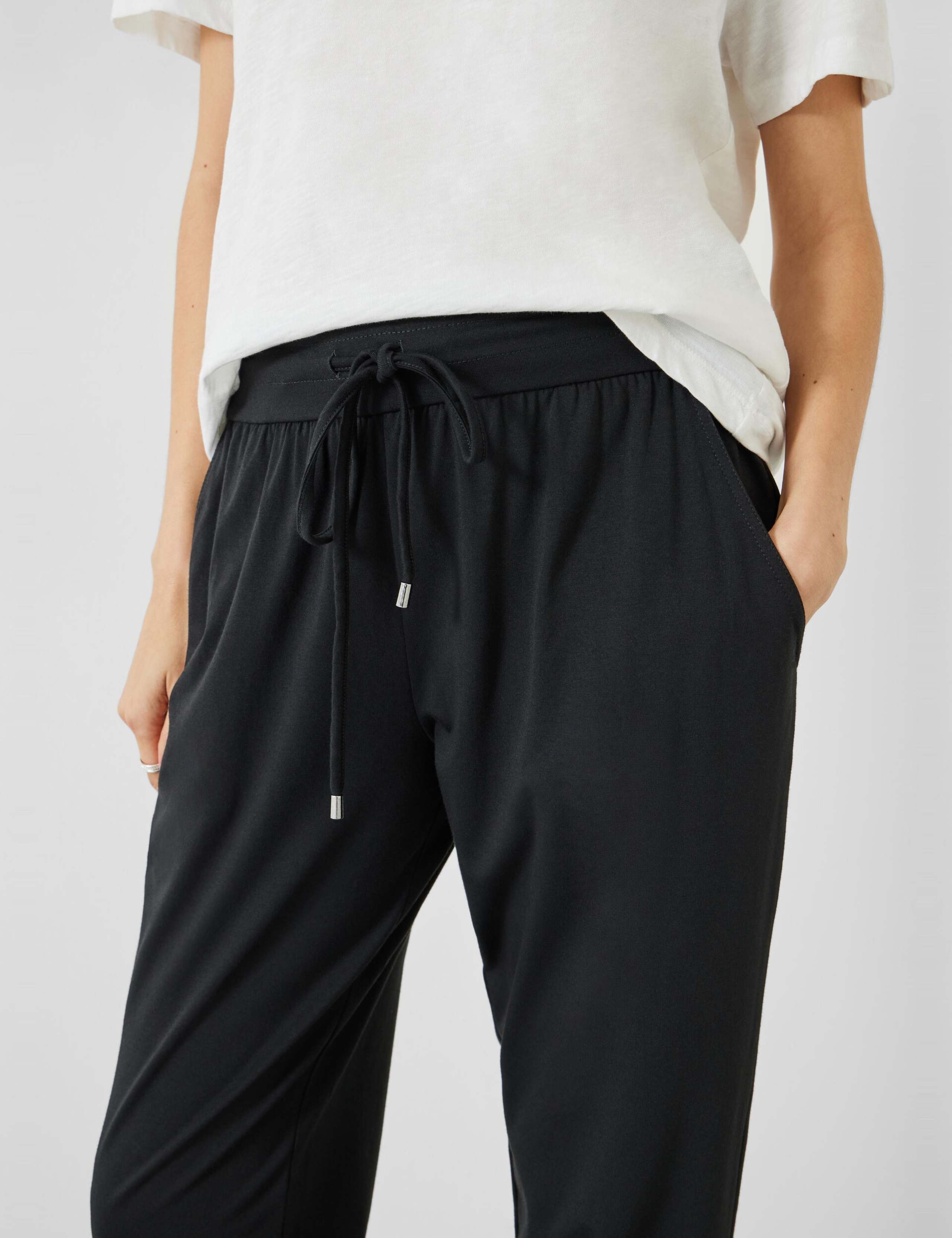 Modal Blend Tapered Cuffed Joggers 4 of 4