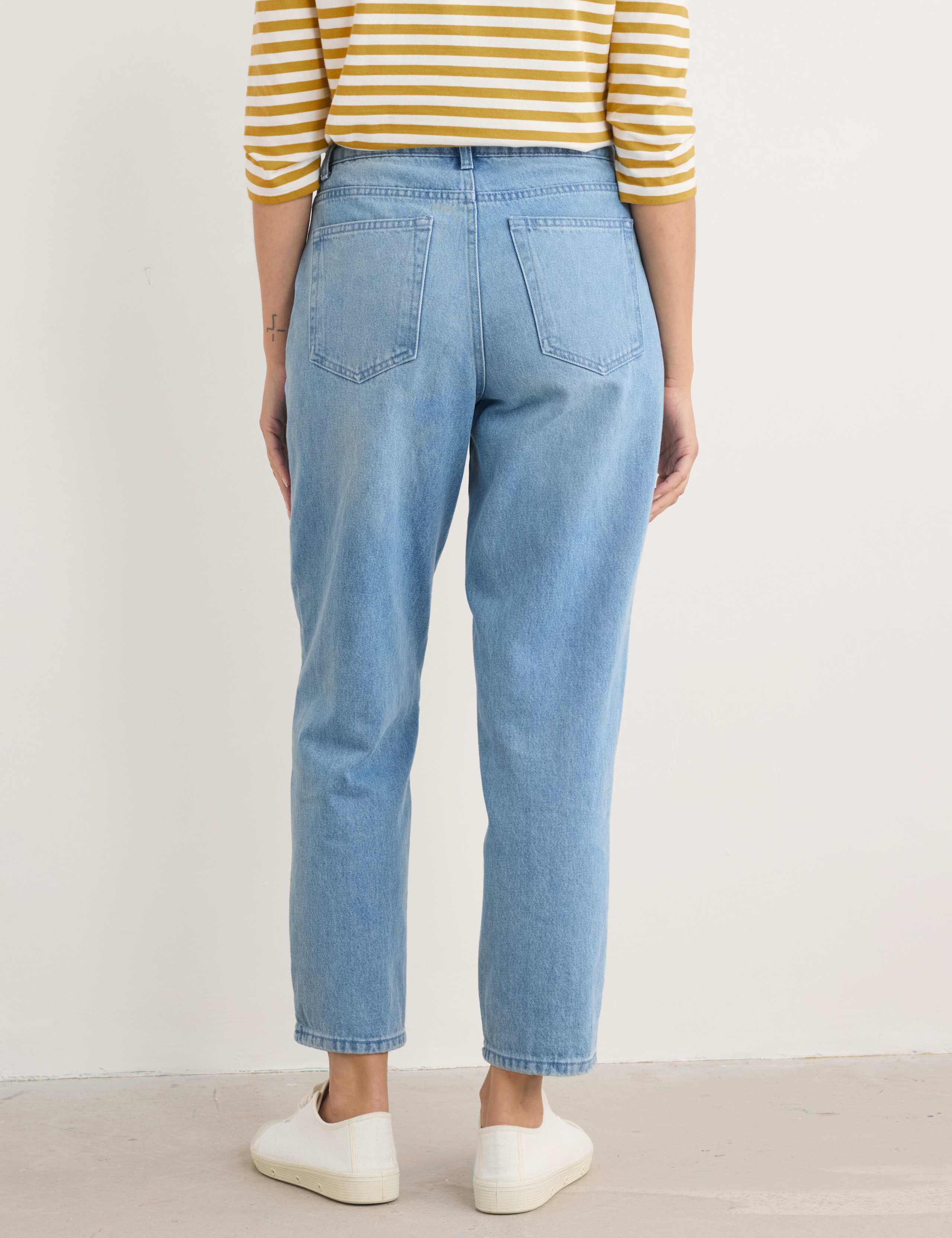 Mom High Waisted Ankle Grazer Jeans 4 of 4