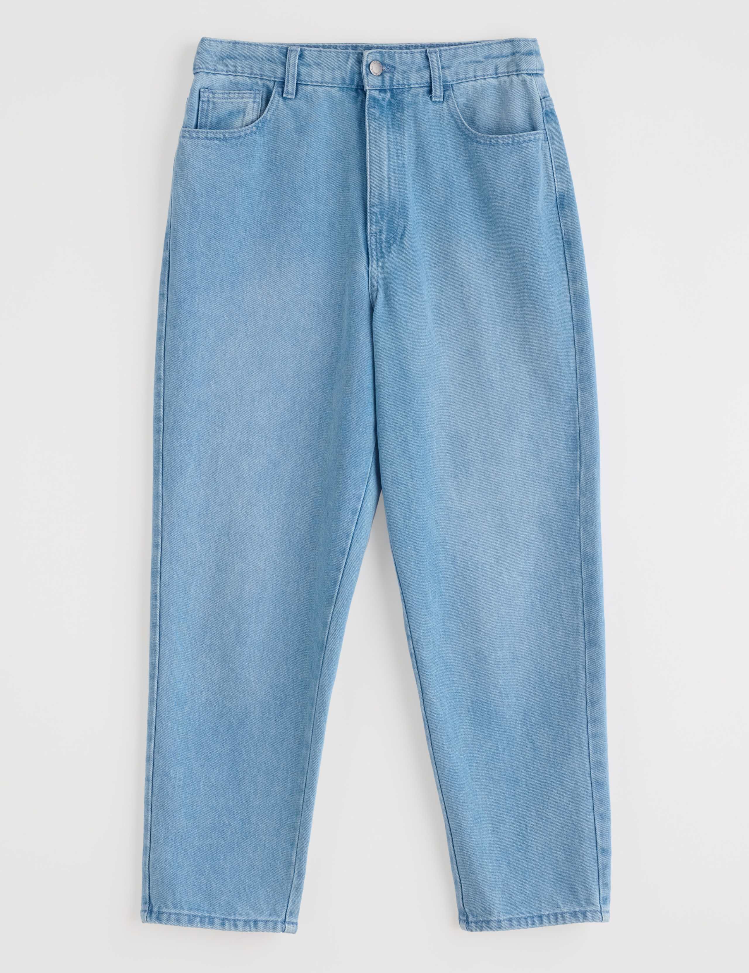 Mom High Waisted Ankle Grazer Jeans 2 of 4