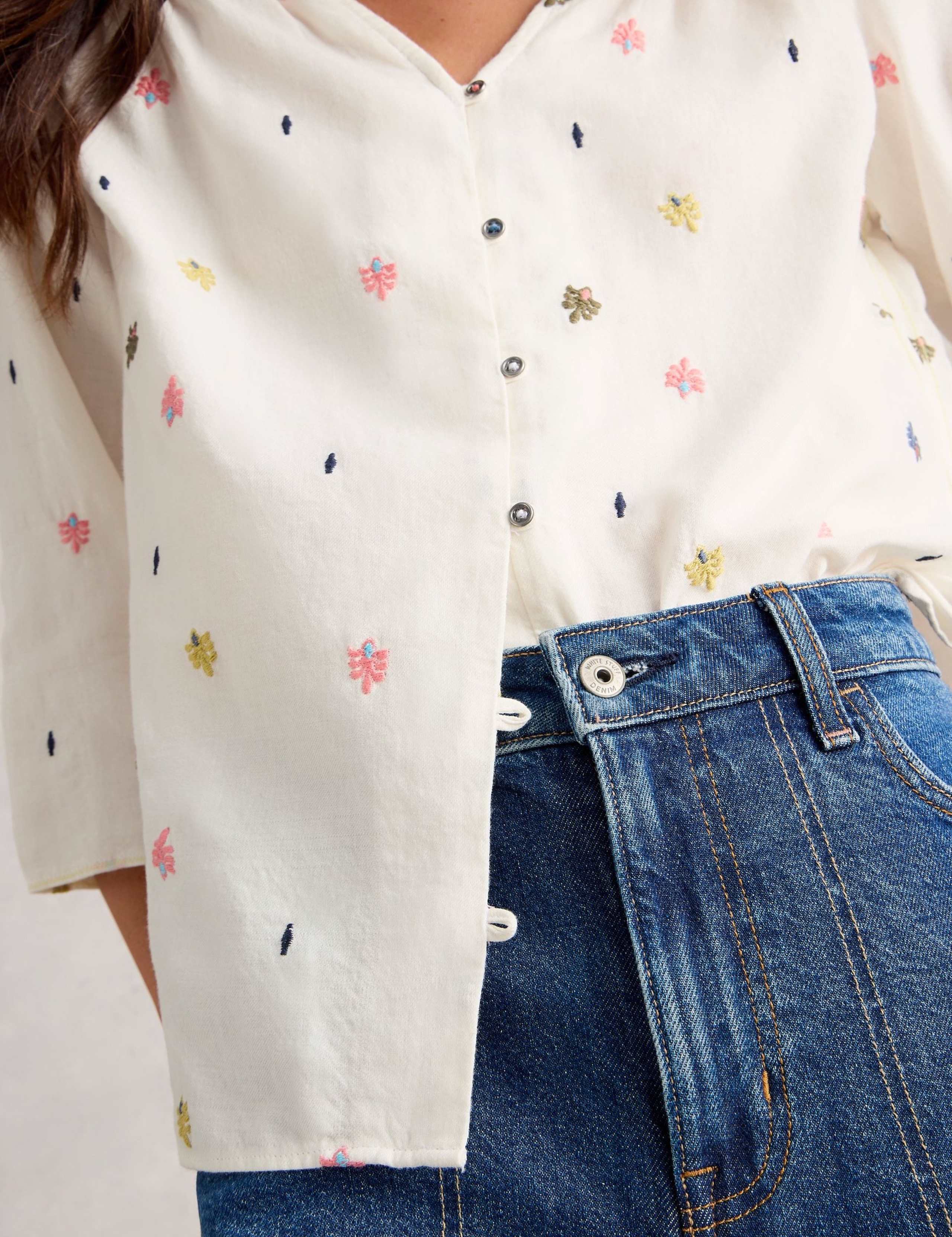 Pure Cotton Printed Blouse 3 of 6