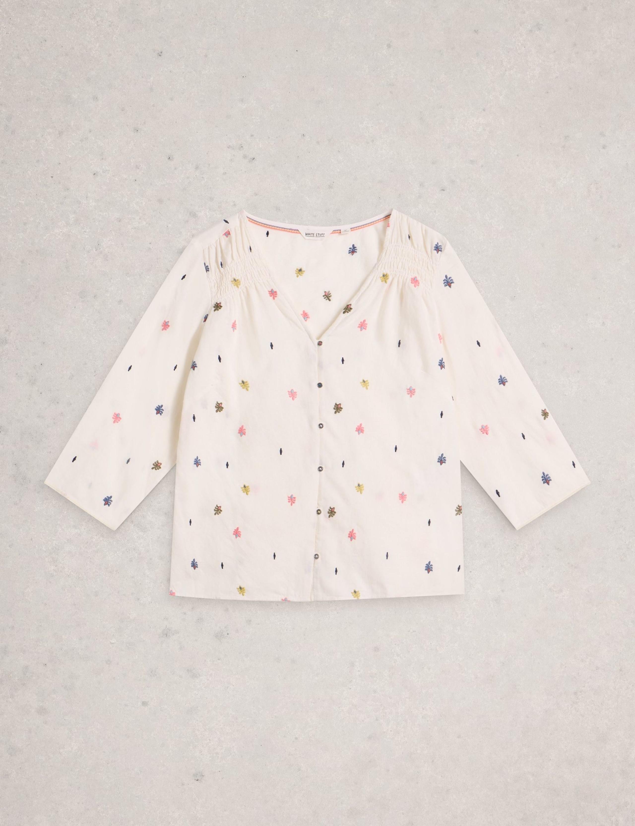 Pure Cotton Printed Blouse 2 of 6