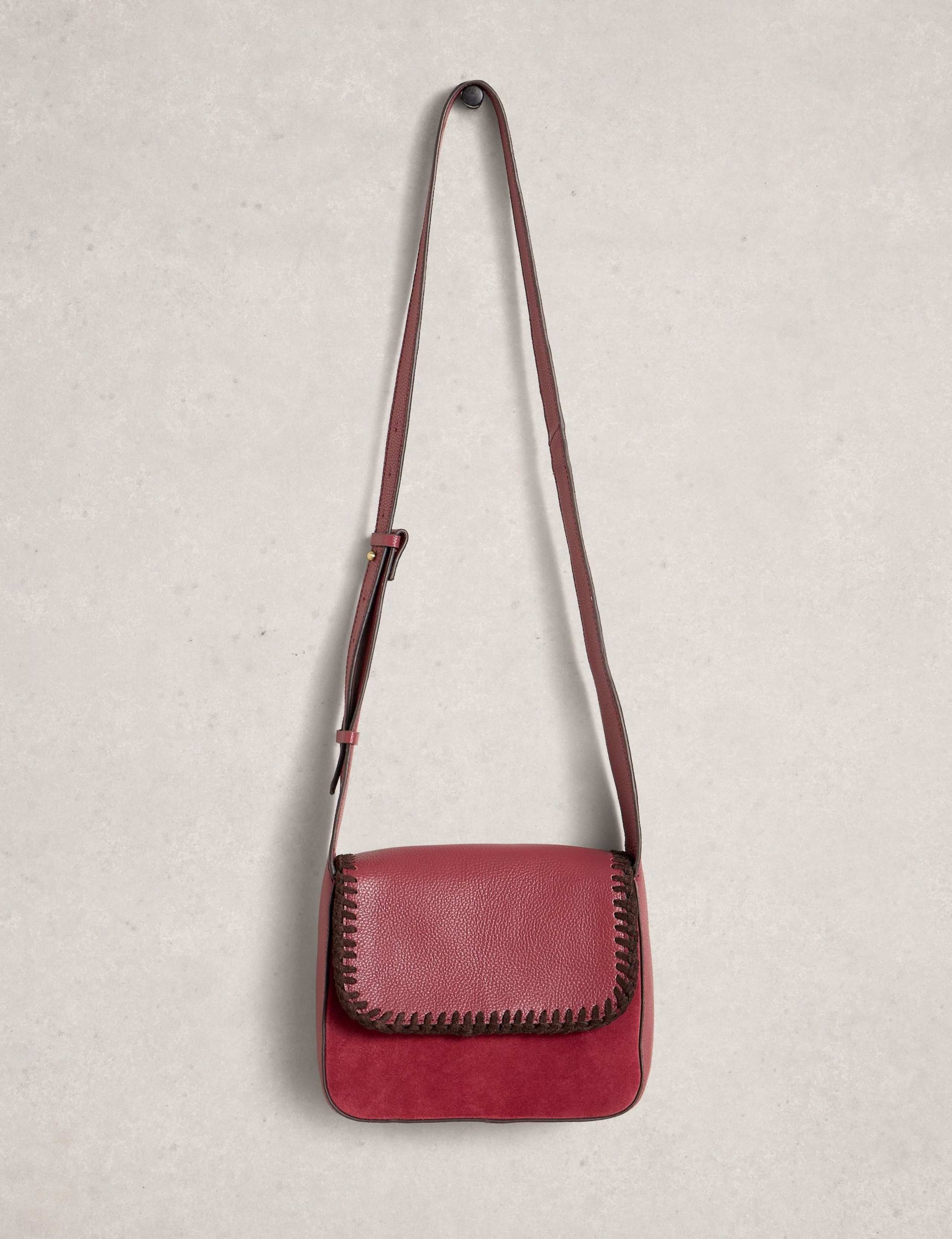 Leather Cross Body Satchel 5 of 5