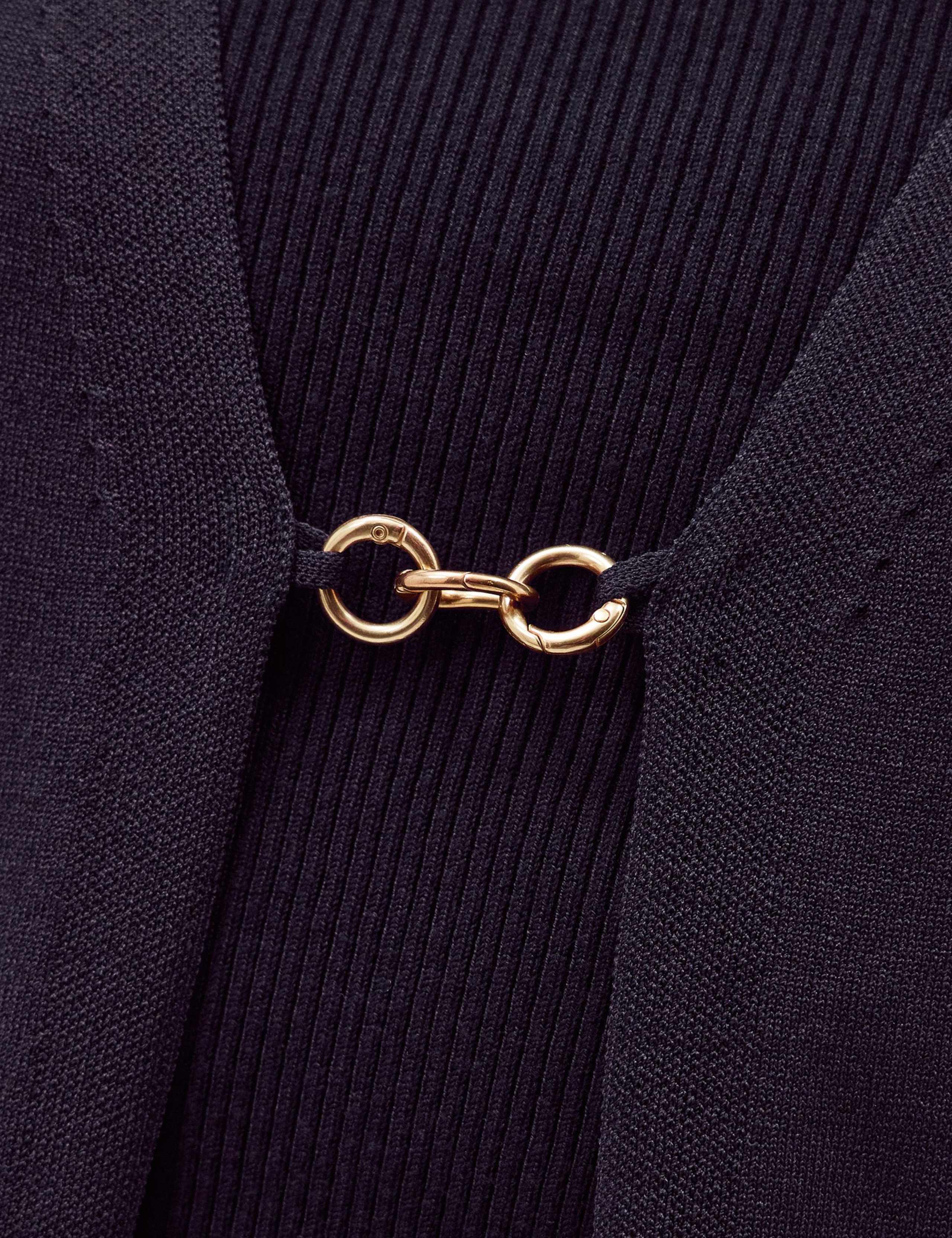 V-Neck Edge to Edge Longline Cardigan 5 of 5