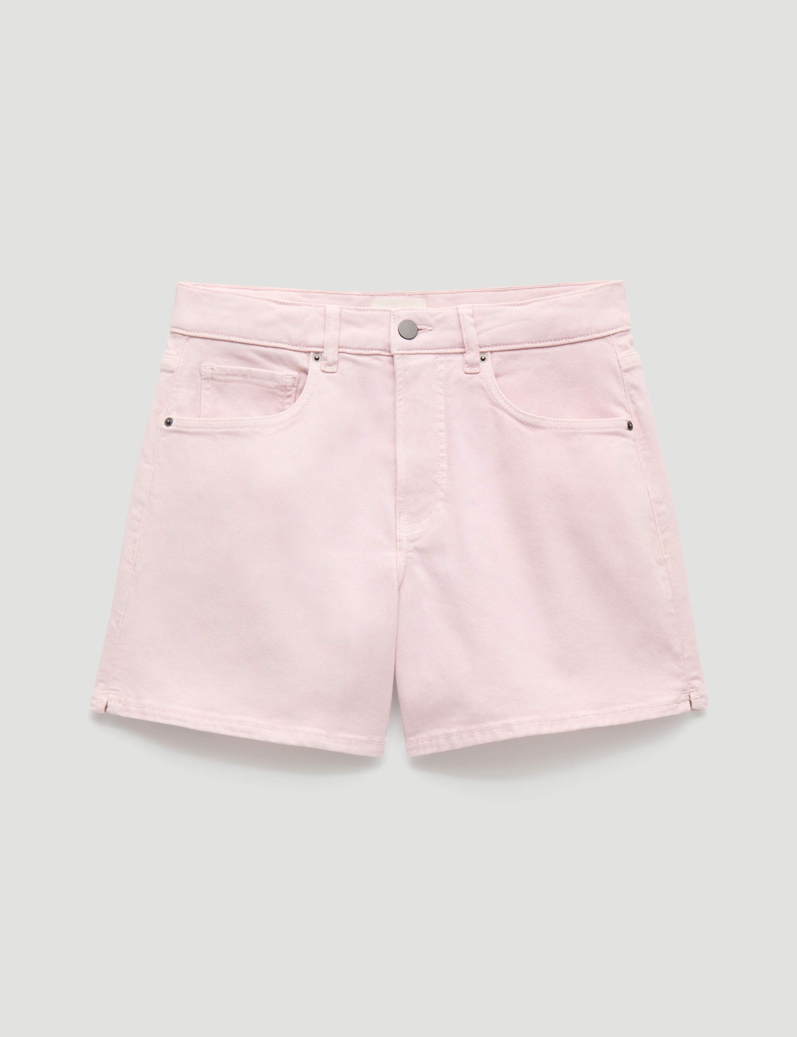 Denim High Waisted Shorts 2 of 5
