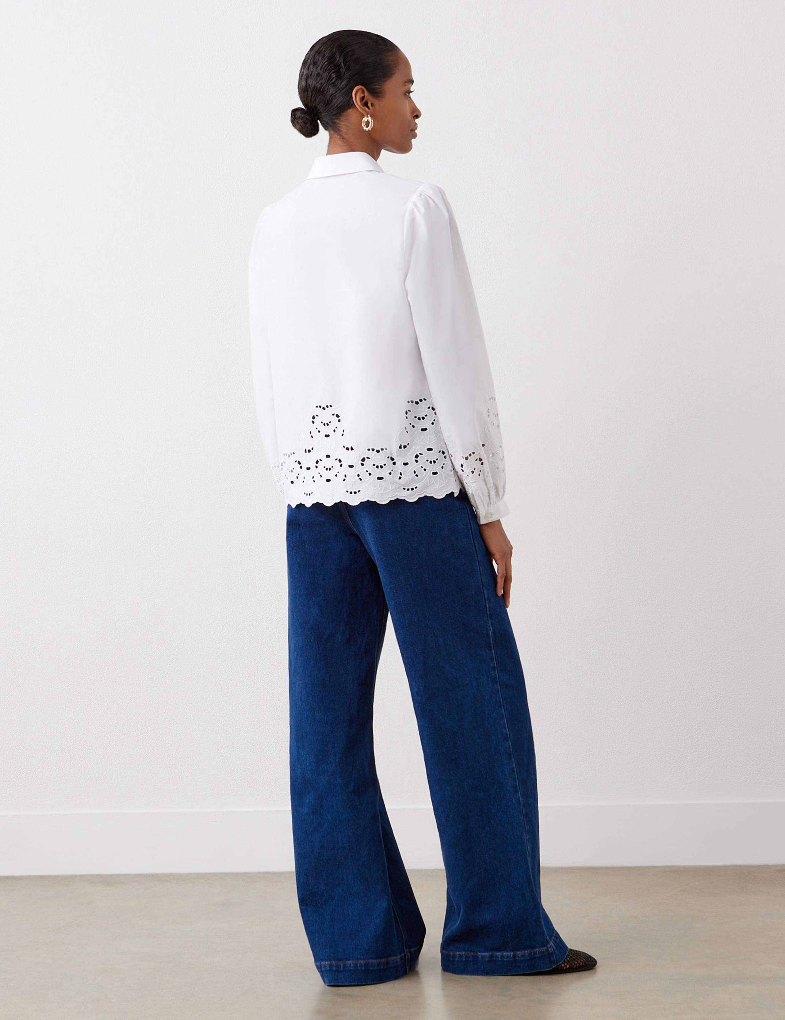 Pure Cotton Embroidered Shirt 2 of 4