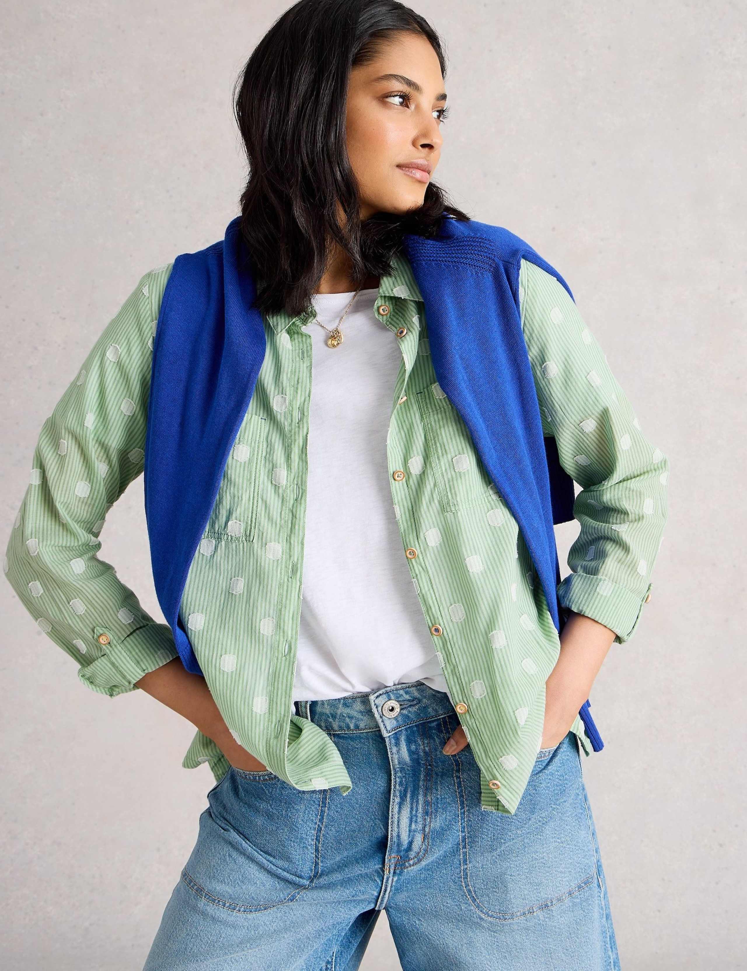 Pure Cotton Striped Shirt 4 of 6