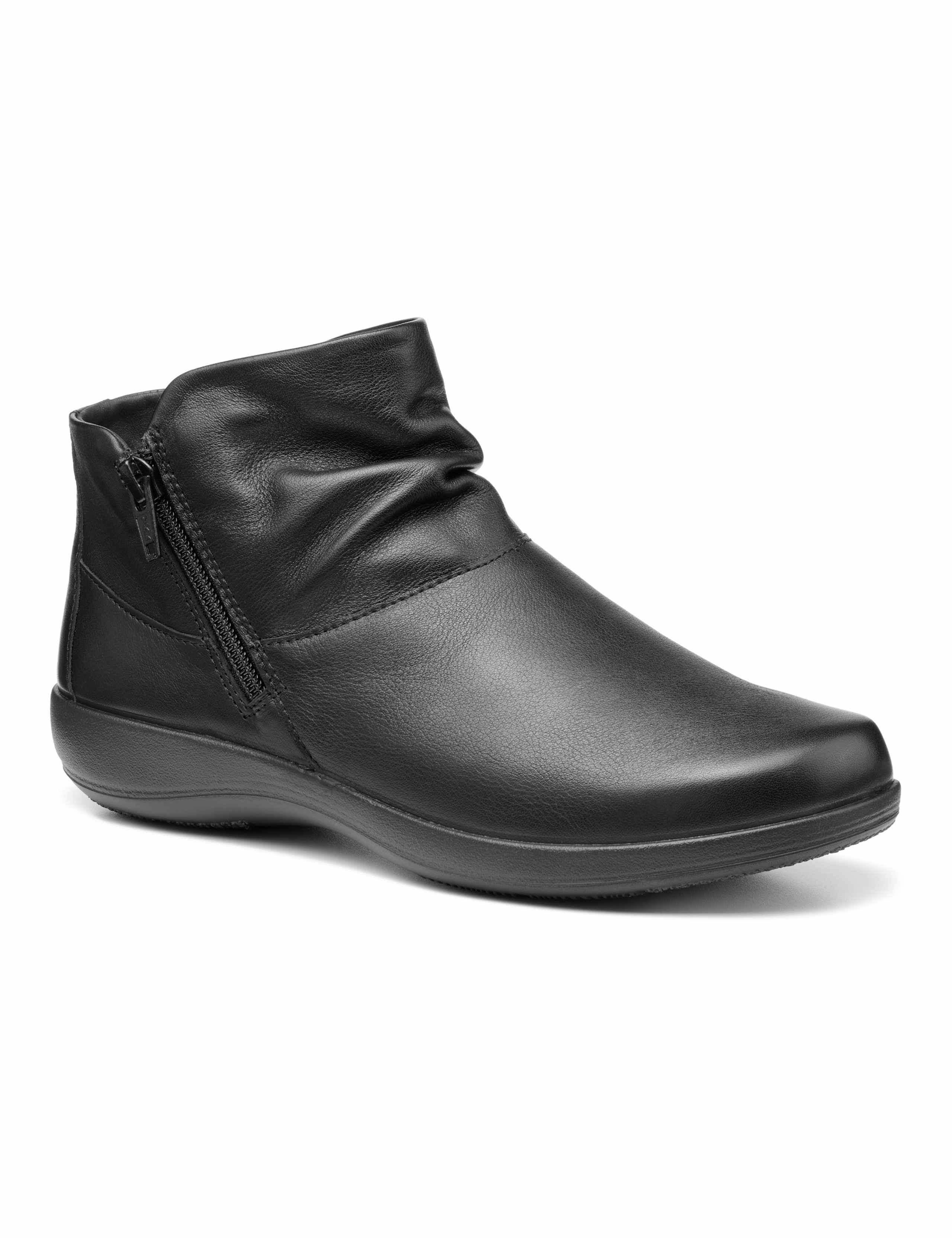 Murmur Wide Fit Leather Low Heel Ankle Boots 2 of 4