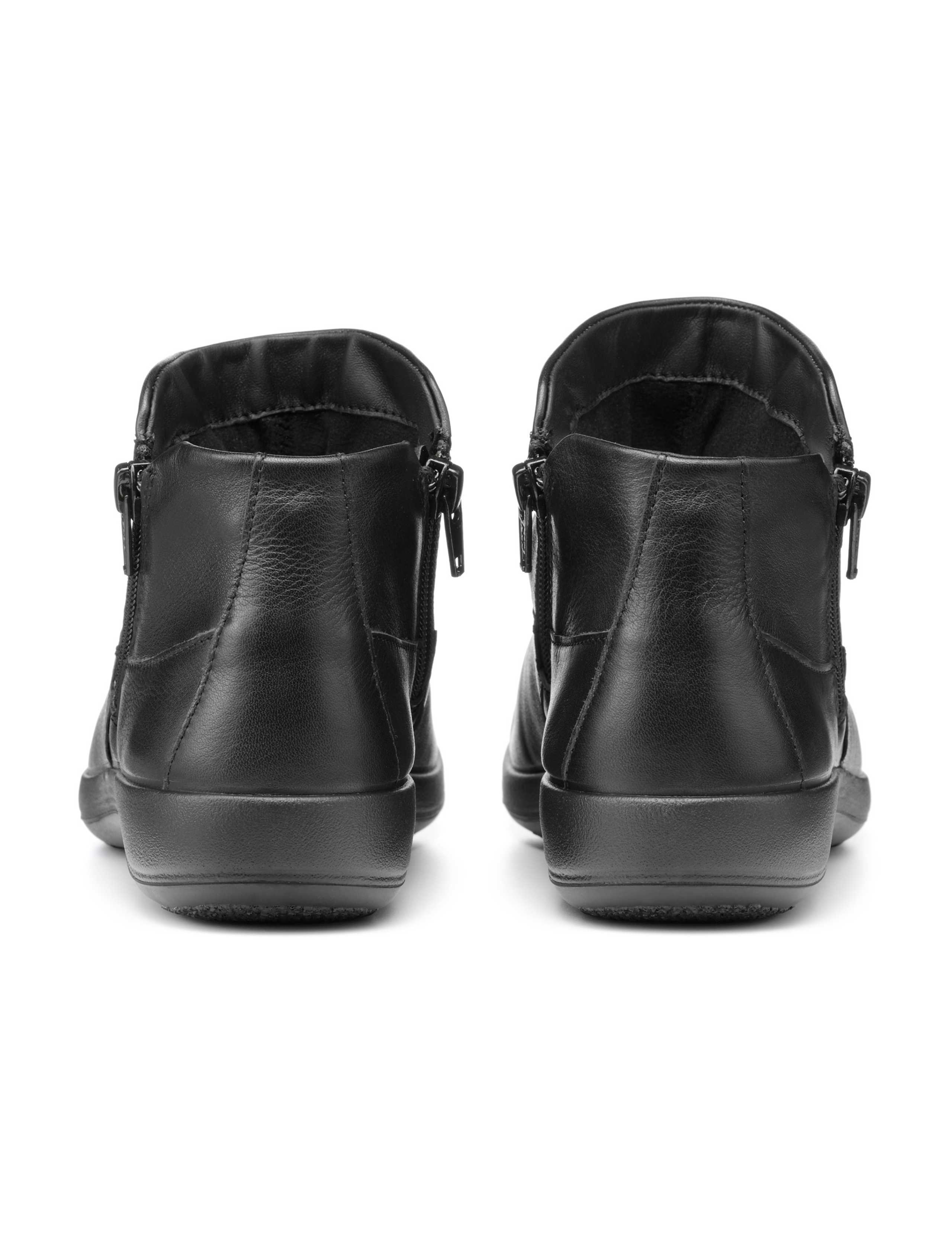 Murmur Wide Fit Leather Low Heel Ankle Boots 4 of 4