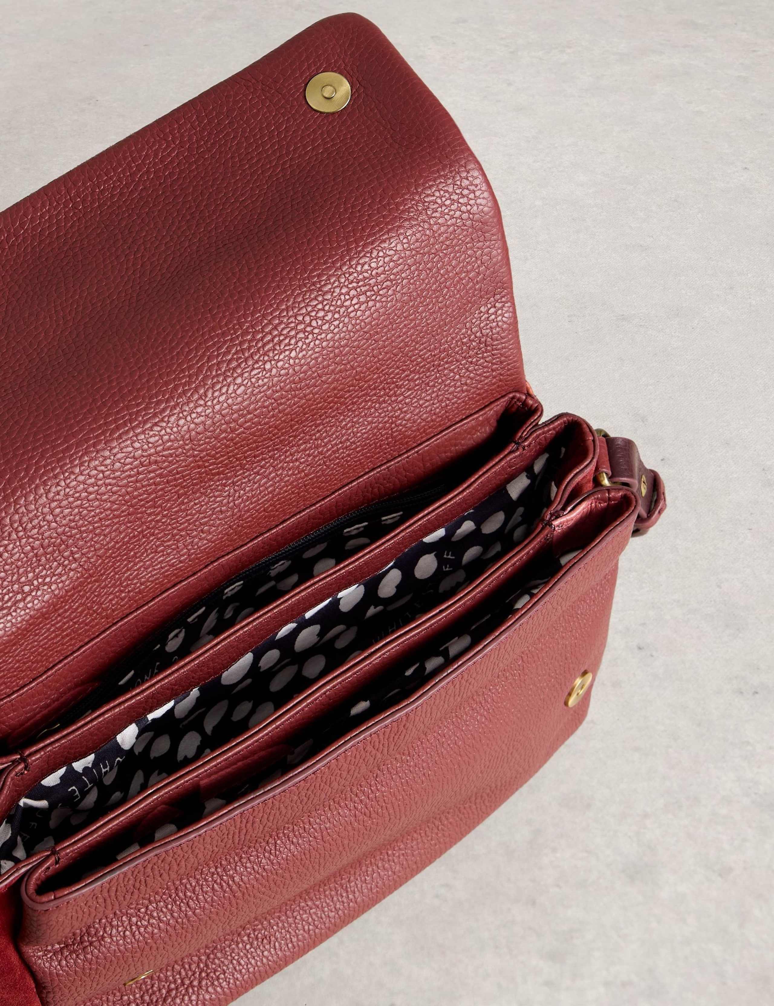 Leather Cross Body Bag 3 of 5