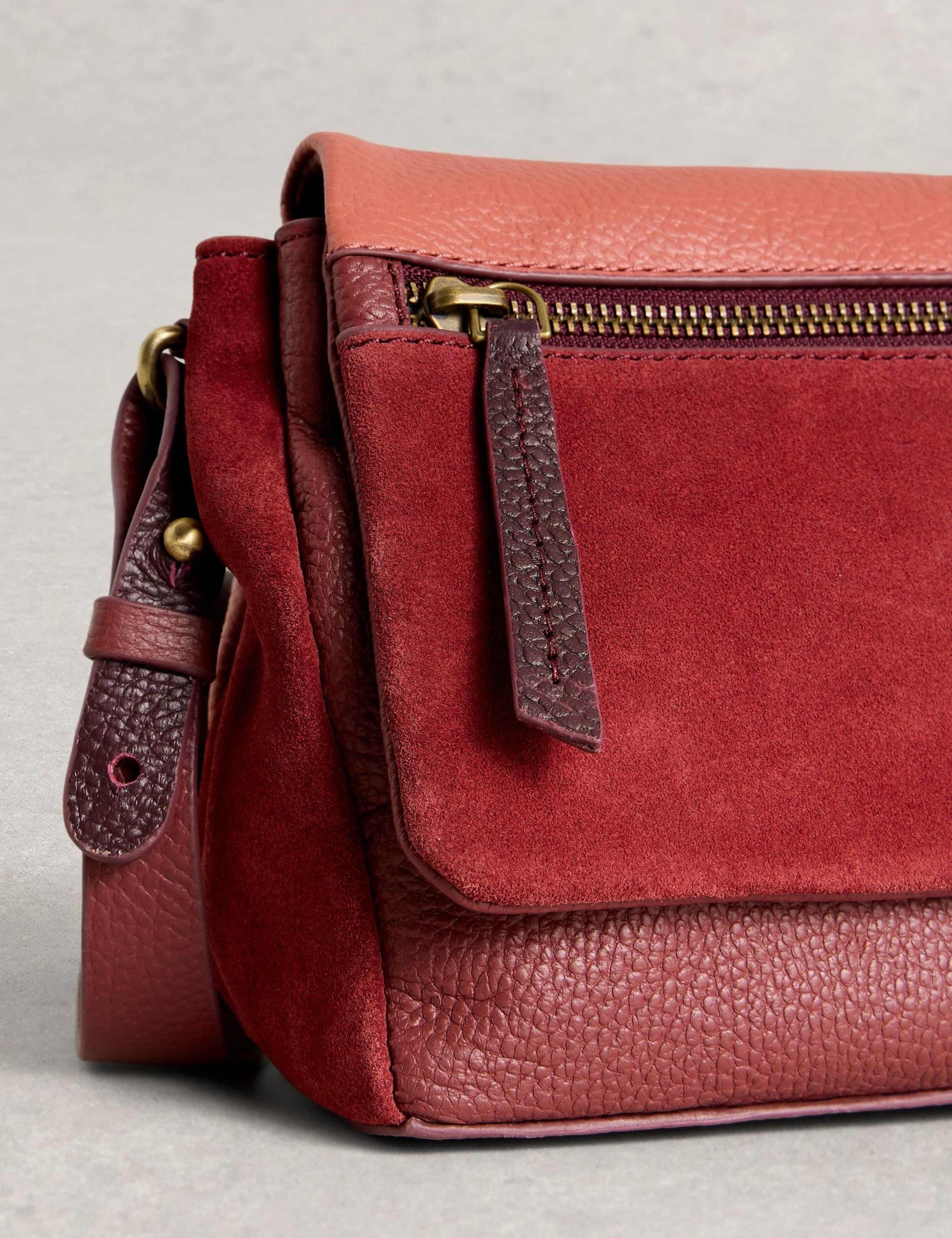 Leather Cross Body Bag 4 of 5