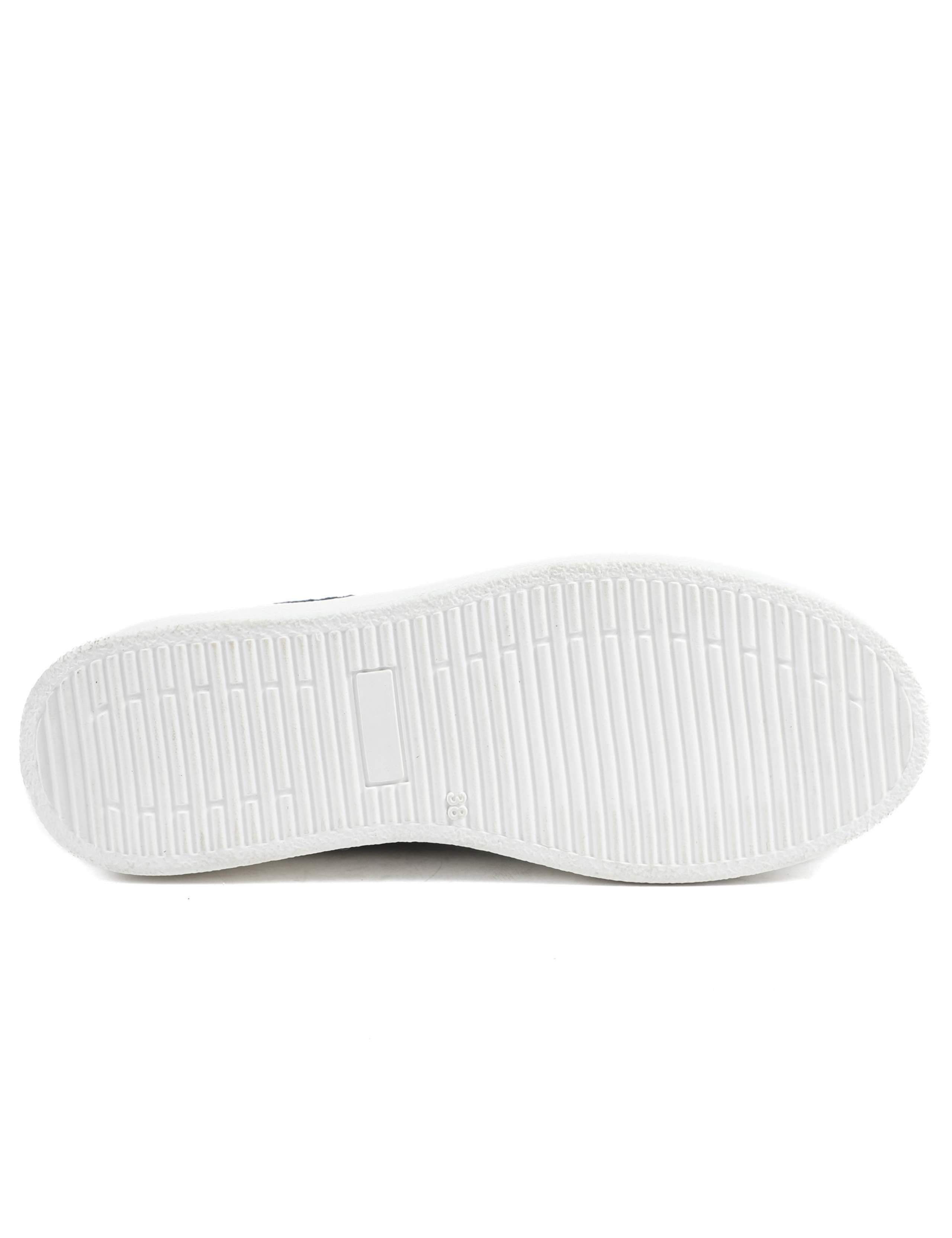 Suede Slip On Flatform Trainers 5 of 5