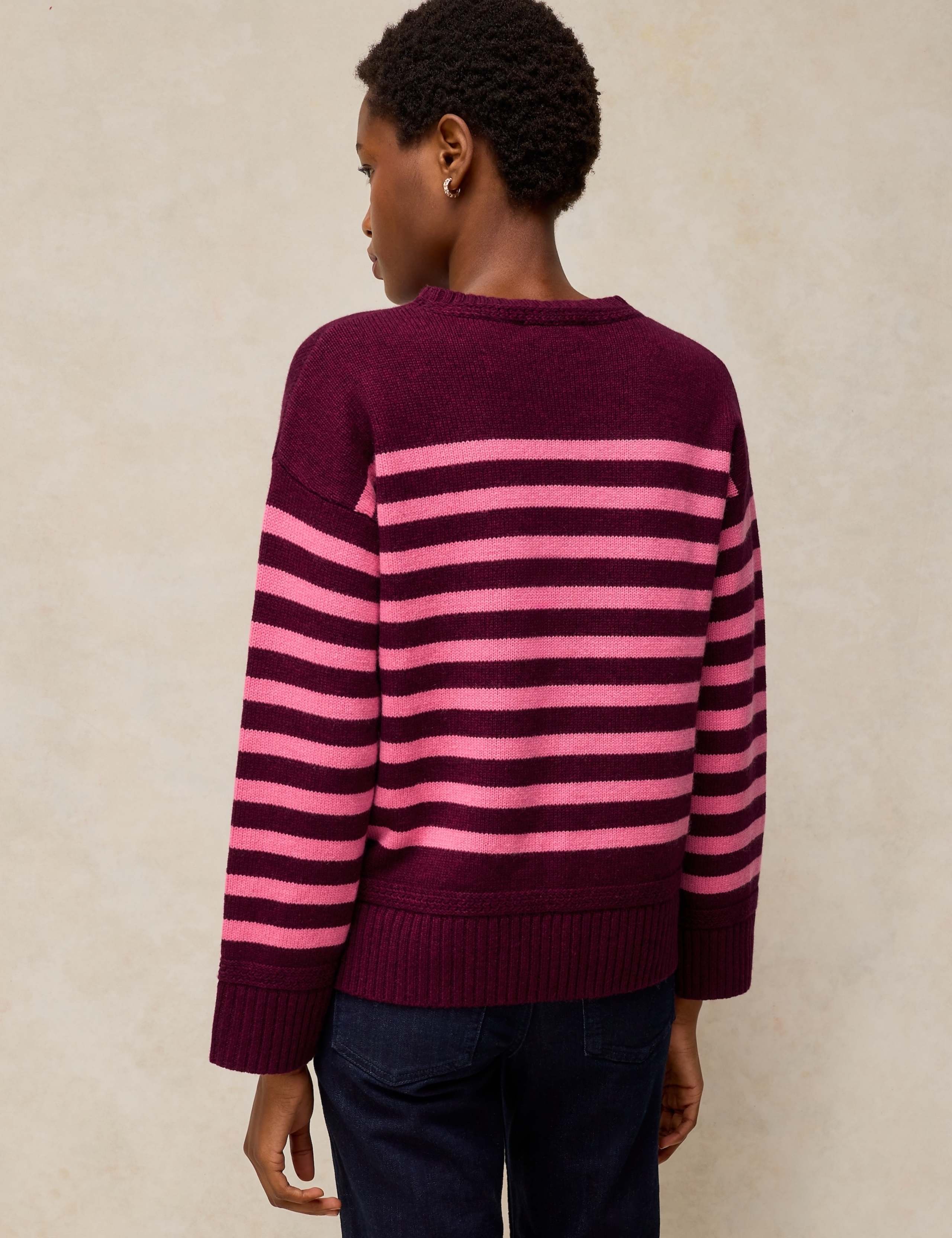 Taylor Merino Wool Blend Jumper with Cashmere 3 of 6