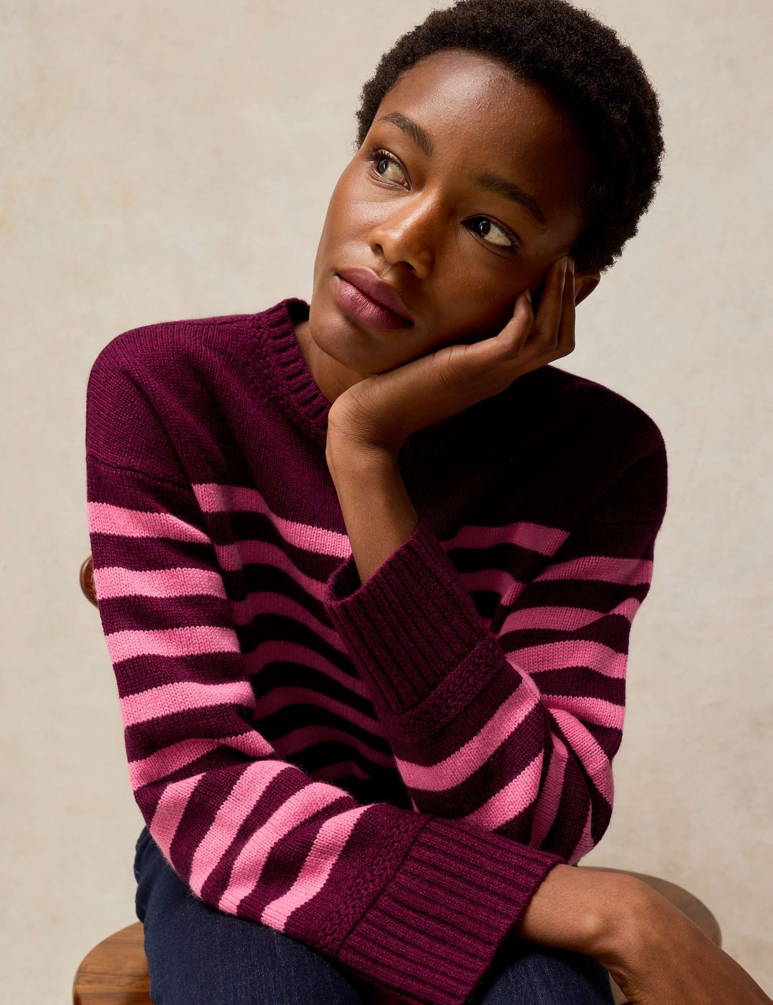 Taylor Merino Wool Blend Jumper with Cashmere 5 of 6
