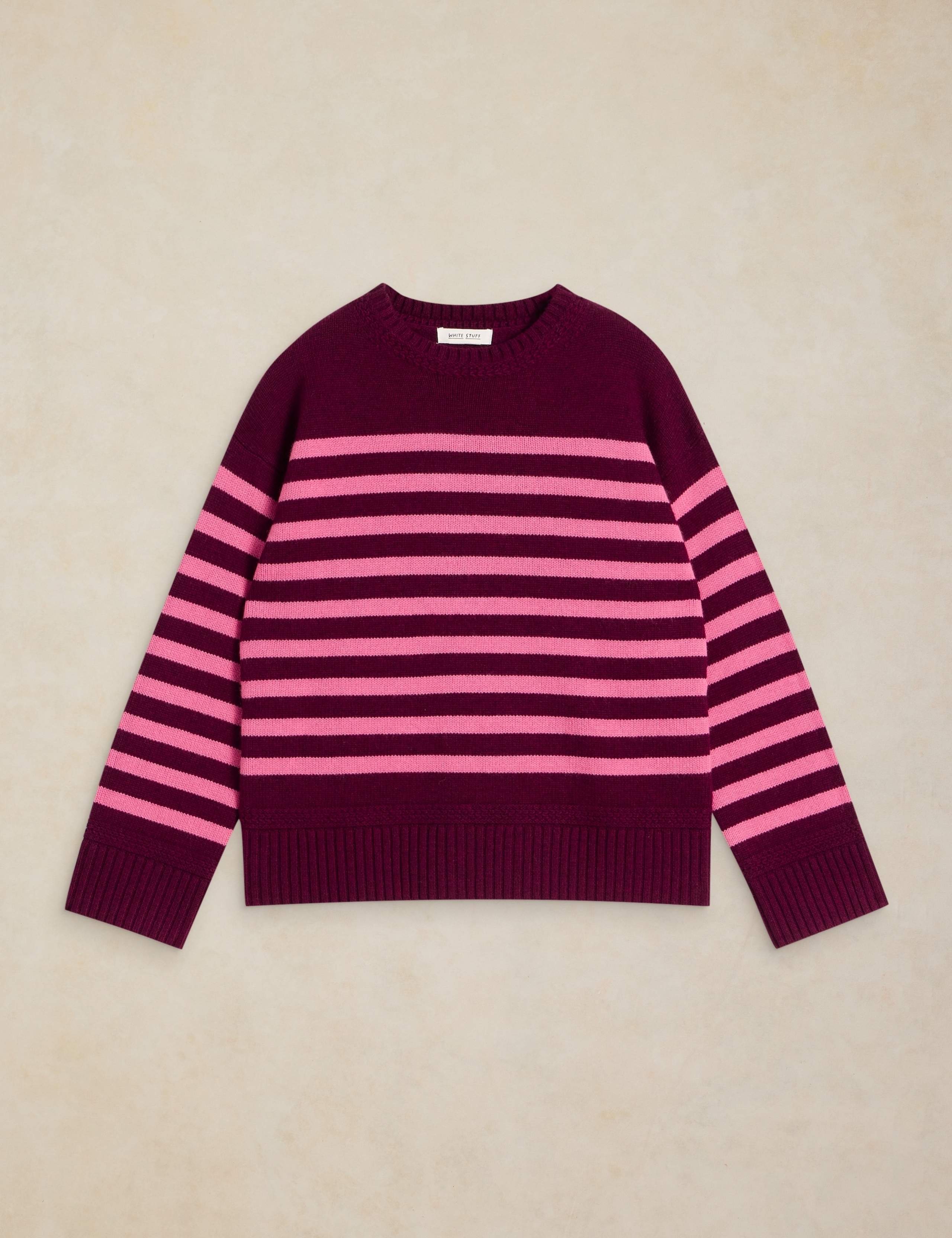 Taylor Merino Wool Blend Jumper with Cashmere 2 of 6