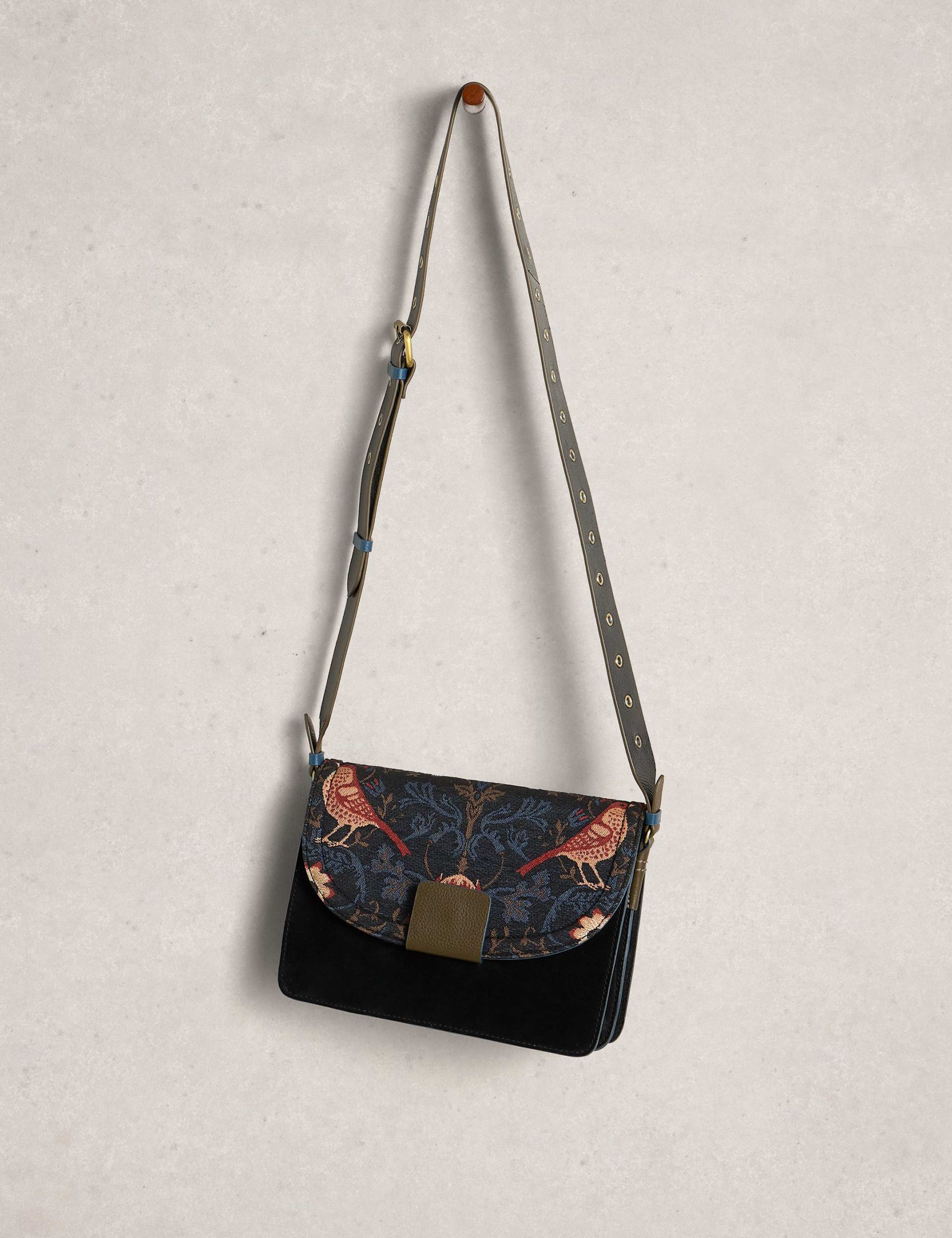 Leather Cross Body Satchel 4 of 4