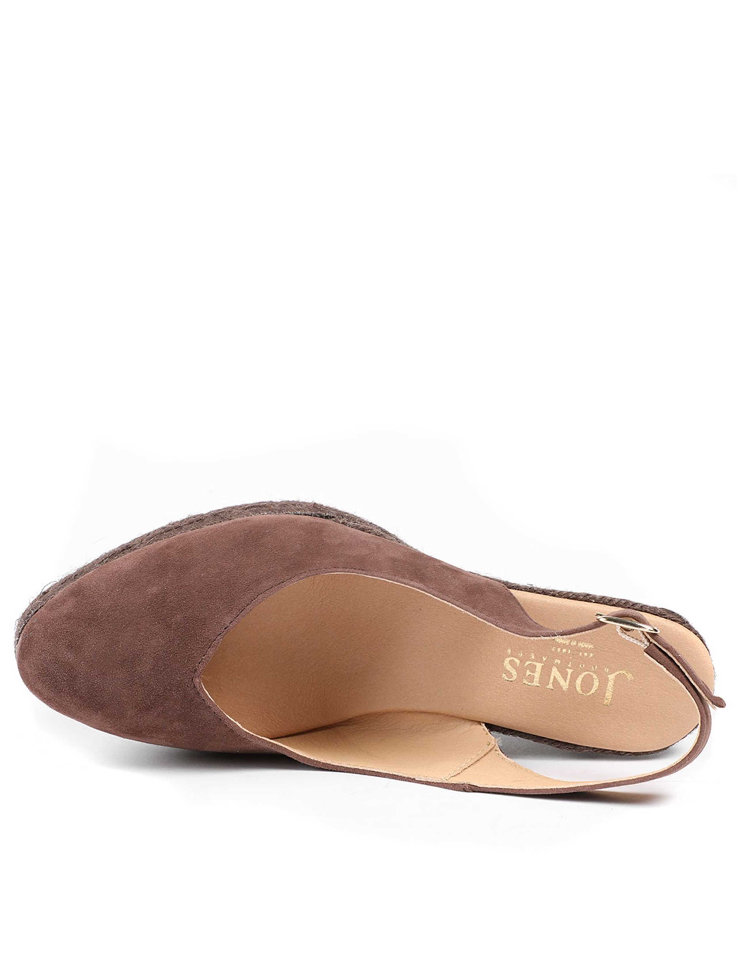 Wide Fit Suede Wedge Closed Toe Espadrilles 4 of 6