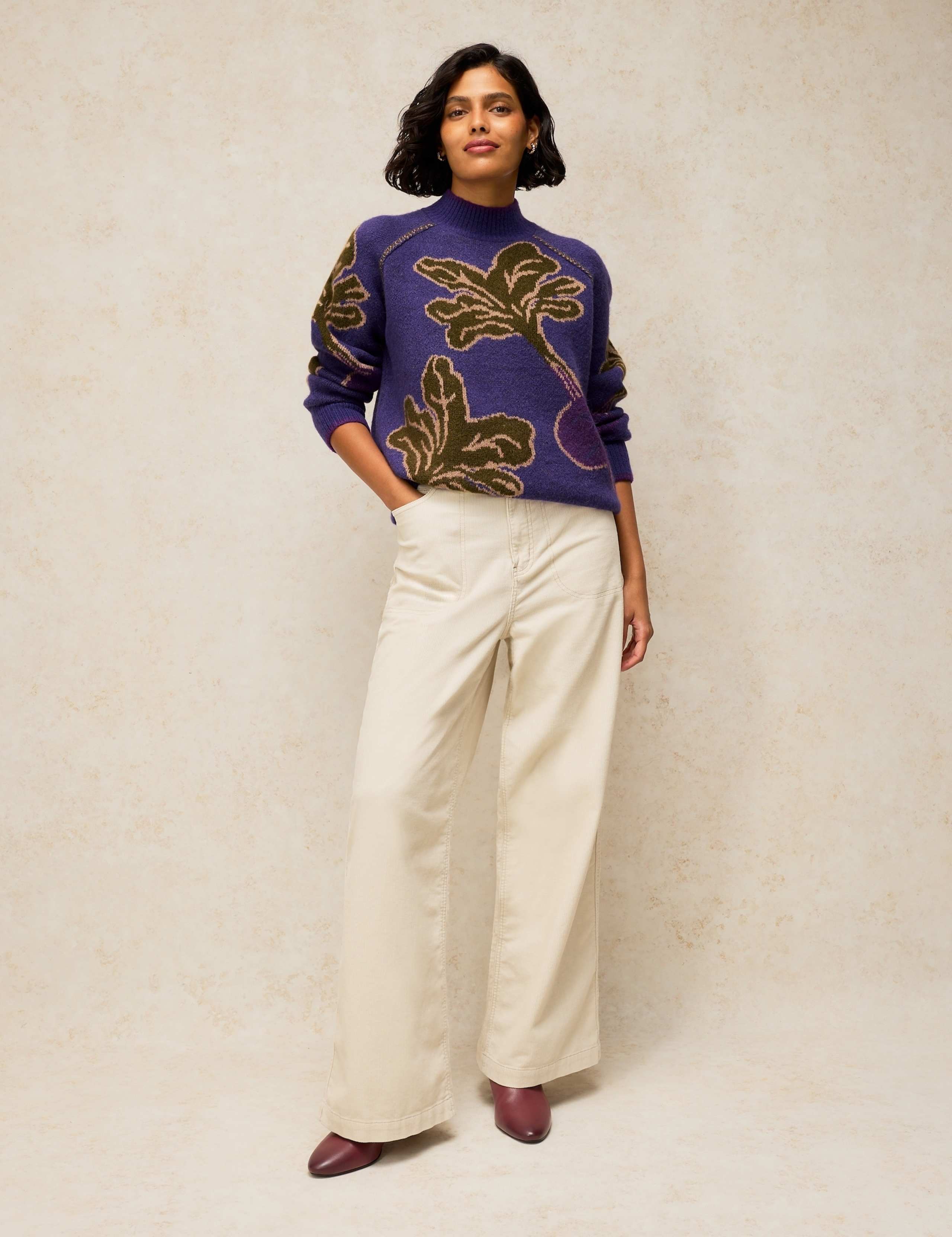 Vegetable Print Roll Neck Jumper 4 of 6