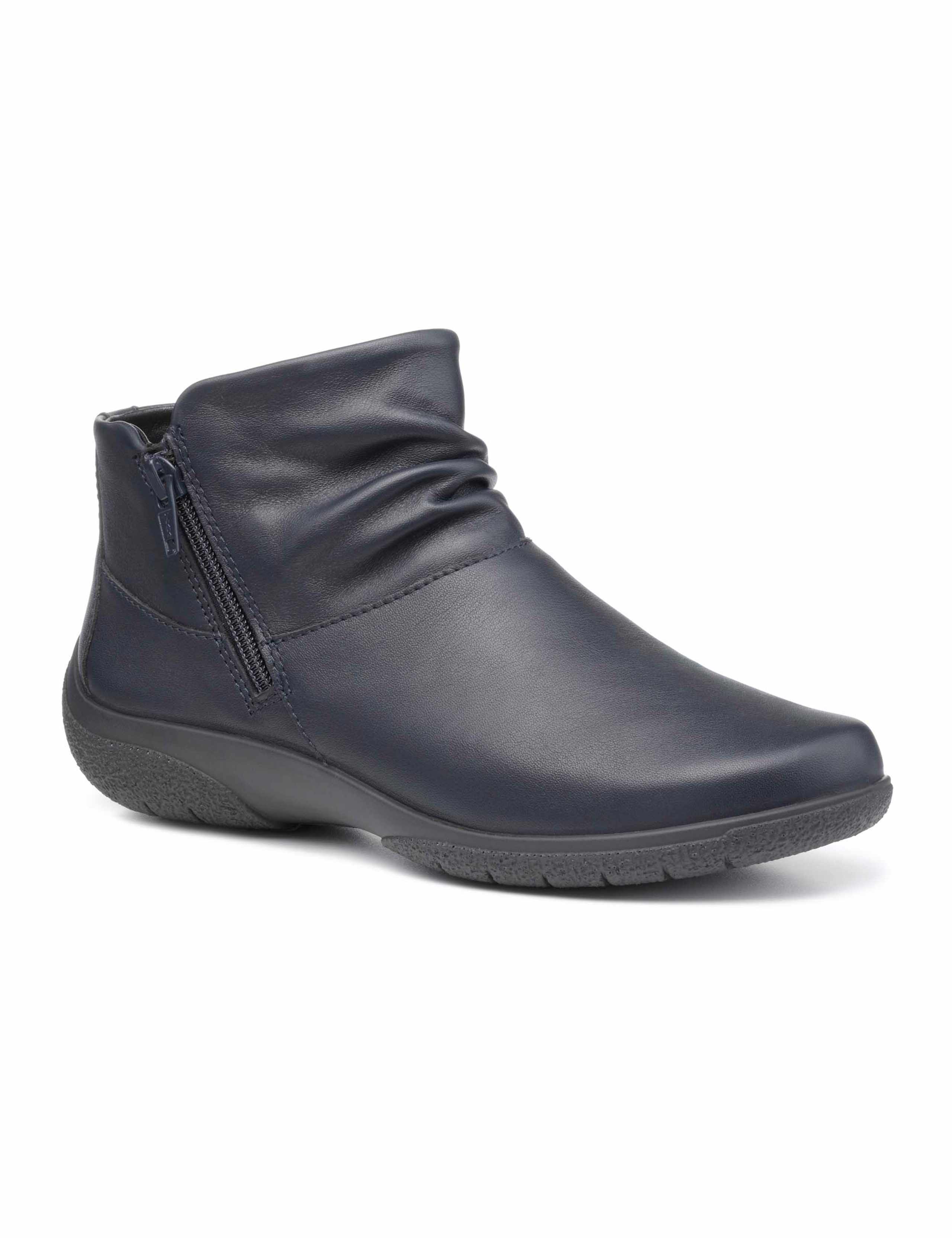 Murmur Wide Fit Leather Low Heel Ankle Boots 2 of 4