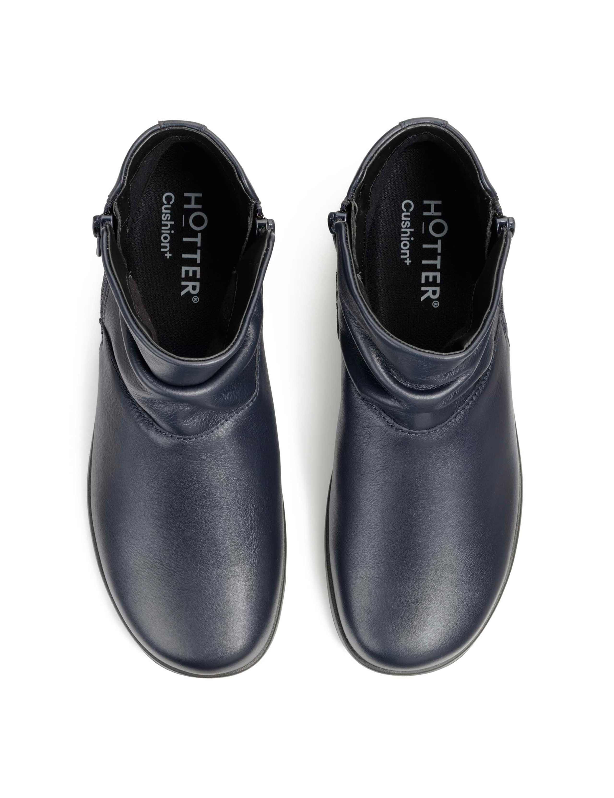 Murmur Wide Fit Leather Low Heel Ankle Boots 3 of 4